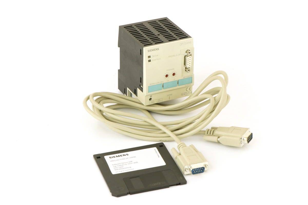 ANSCHALTUNG DP/3WN6 (RS485) FUER 3WN6 AM PROFIBUS-DP