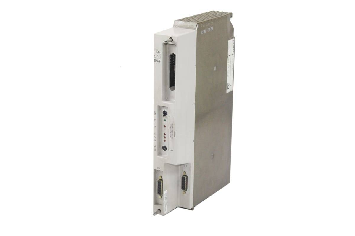 Siemens 6ES5944-7UA21 Siemens 4025515056041 SIMATIC S5, CPU 944 CPU F. S5-115U PC RAM 96K BYTES WITH 2 PROGRAMMER PORTS