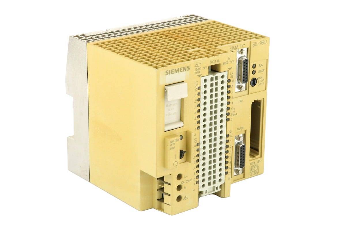 Siemens 6ES5095-8MC02 Siemens 4025515052524 SIMATIC S5, S5-95U COMPACT UNIT WITH 2 INTERFACES AS511