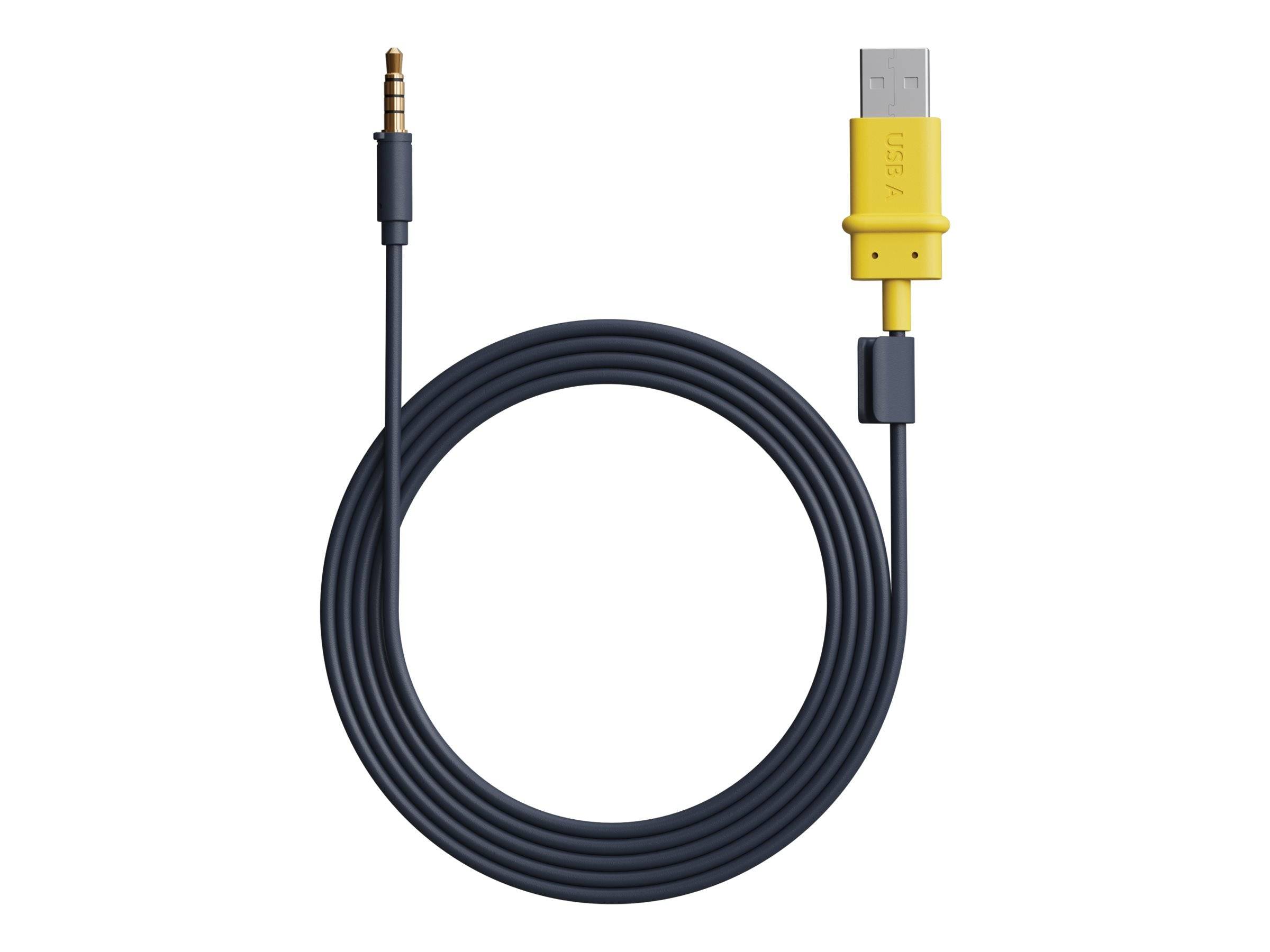 Logitech USB-A zu Kopfhörerbuchsenadapter3,5 mm Audioanschluss männlich zu USB