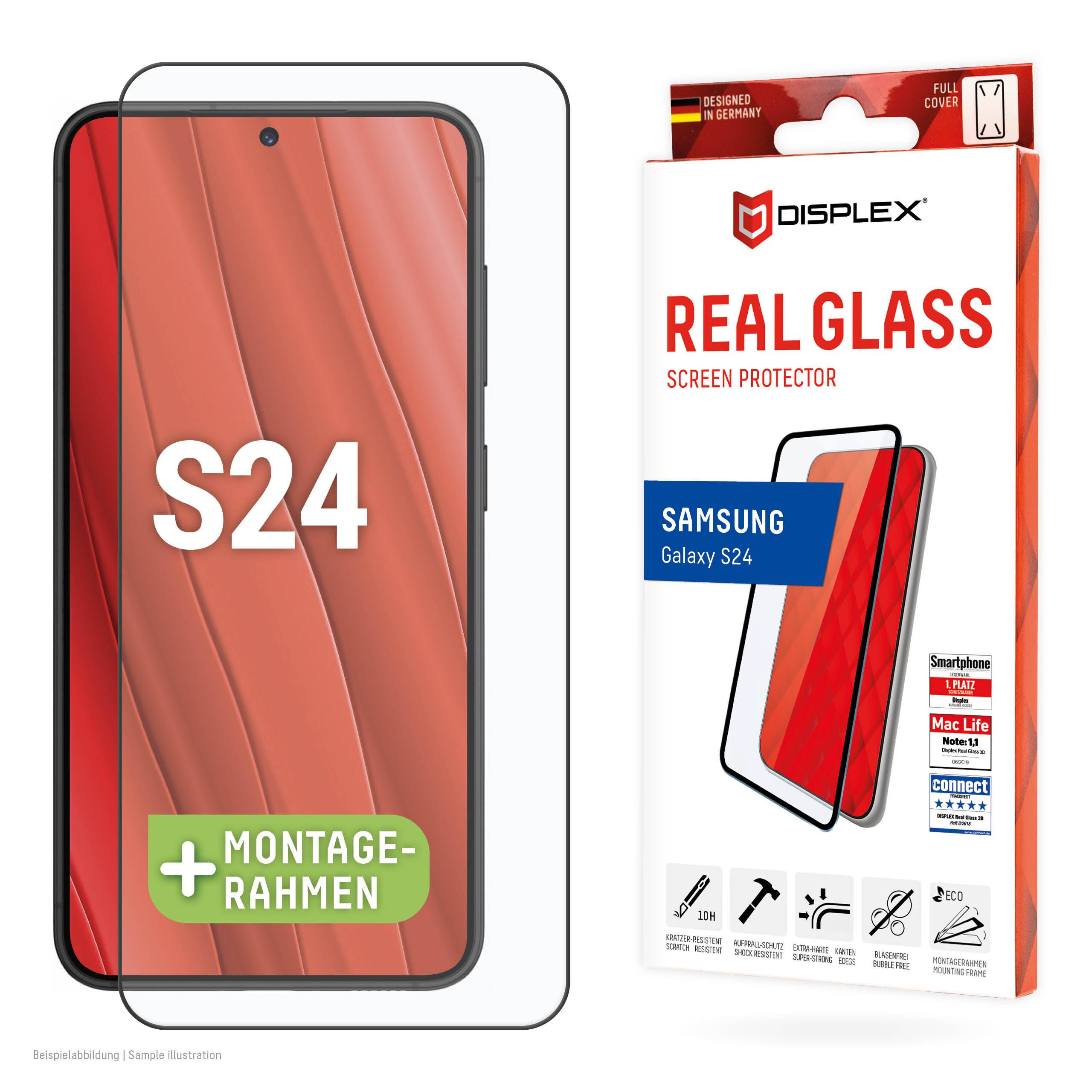 Premium Panzerglas (Full Cover, 10H) für Samsung Galaxy S24/S25 01897