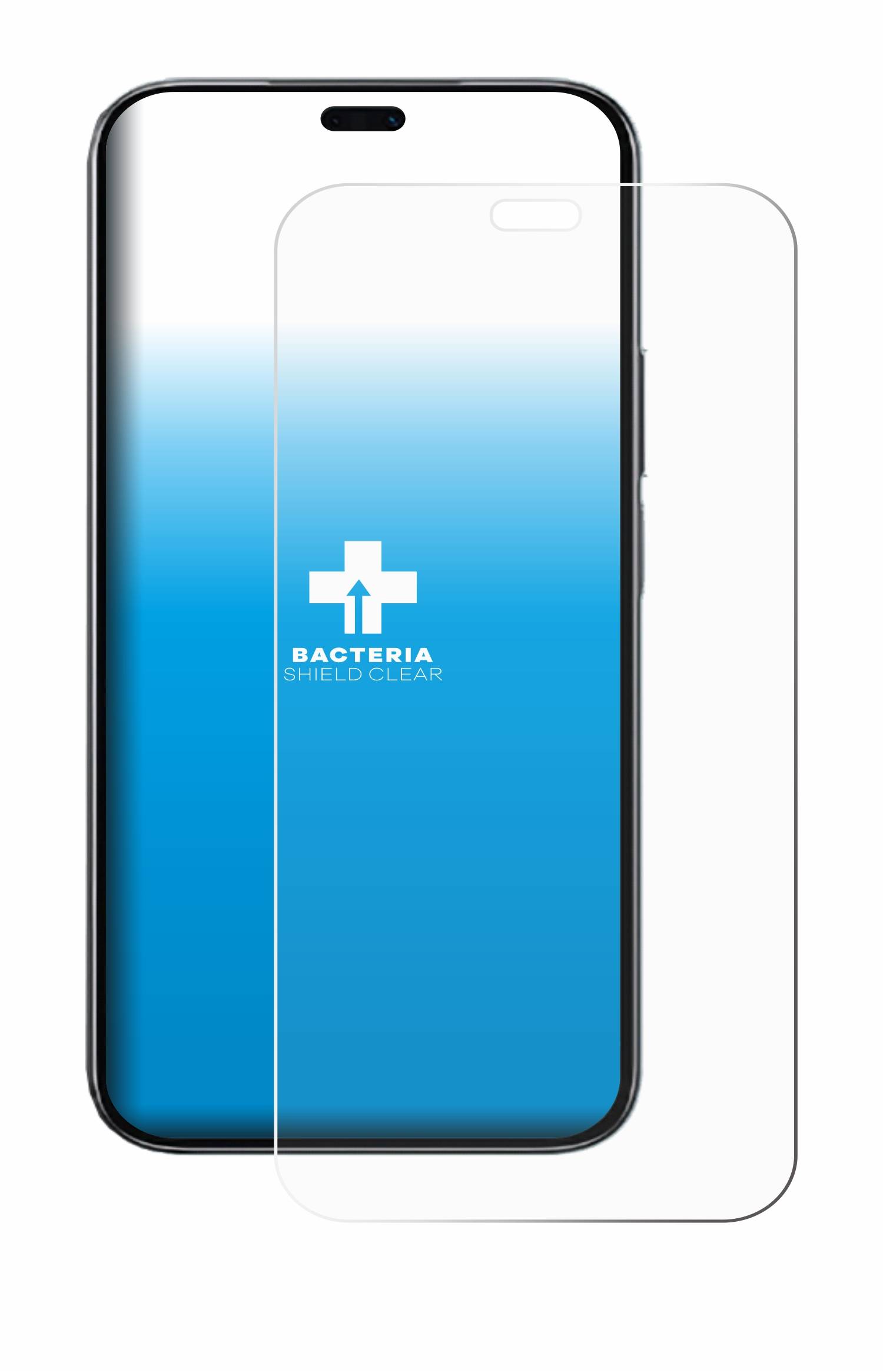 upscreen Bacteria Shield Schutzfolie für Honor 200 Lite - Antibakteriell