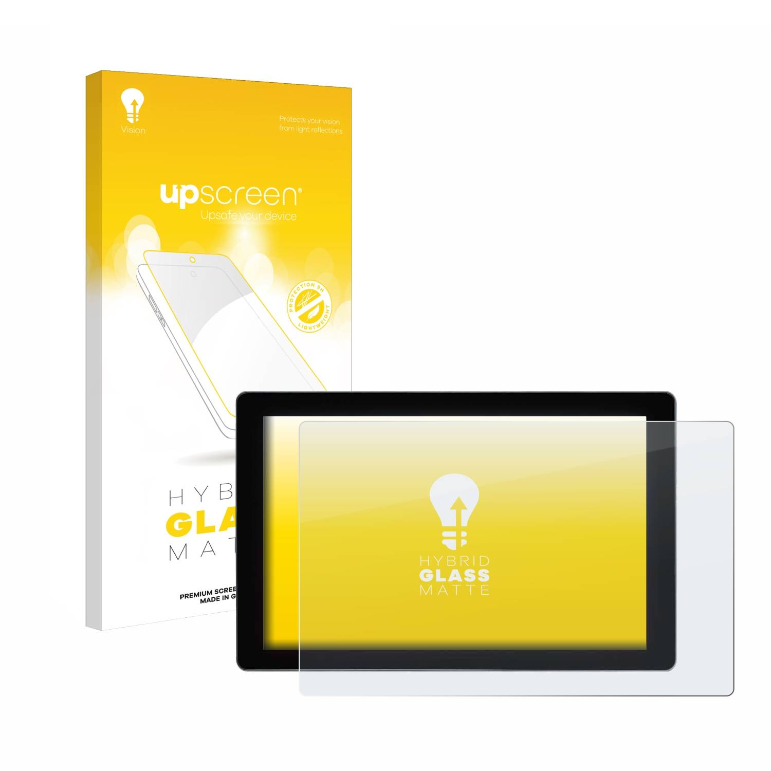 upscreen Hybrid Glas Matt Schutz-Folie für SmallHD Indie 7