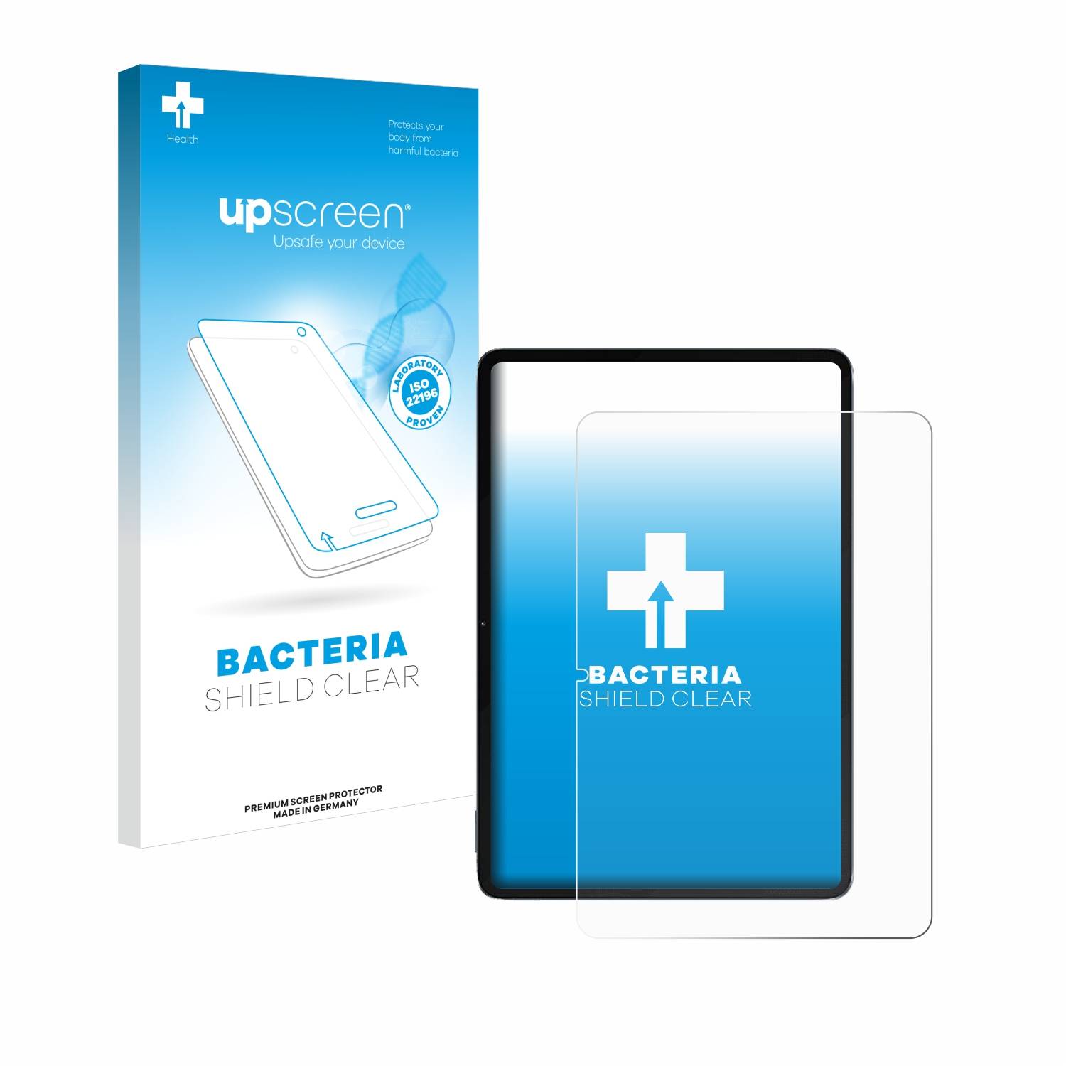 upscreen Bacteria Shield Schutzfolie für Xiaomi Pad 6S Pro 12.4 - Antibakteriell