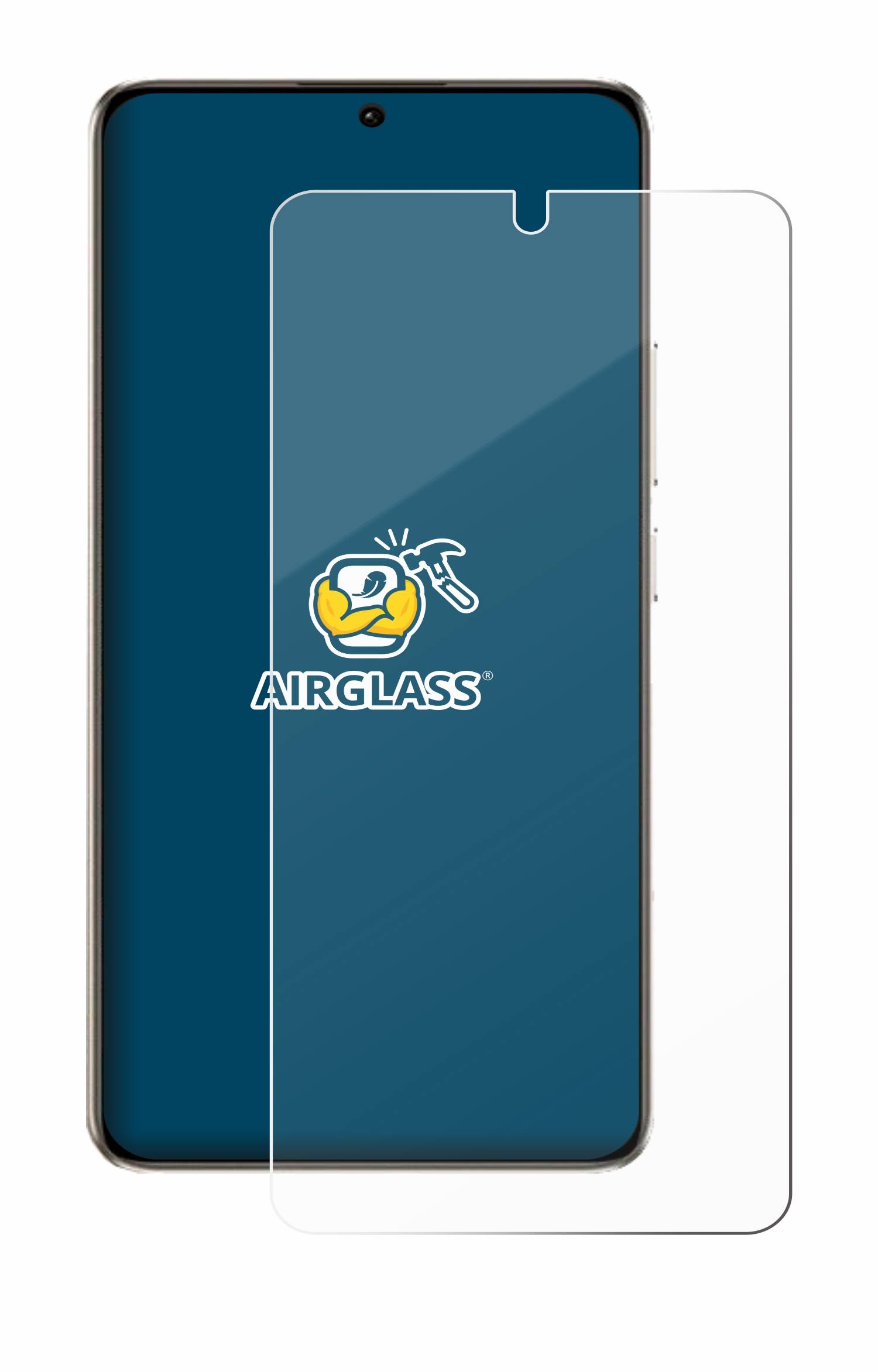BROTECT AirGlass Glas Panzer-Folie für Xiaomi Redmi Turbo 3 - Schutzglas