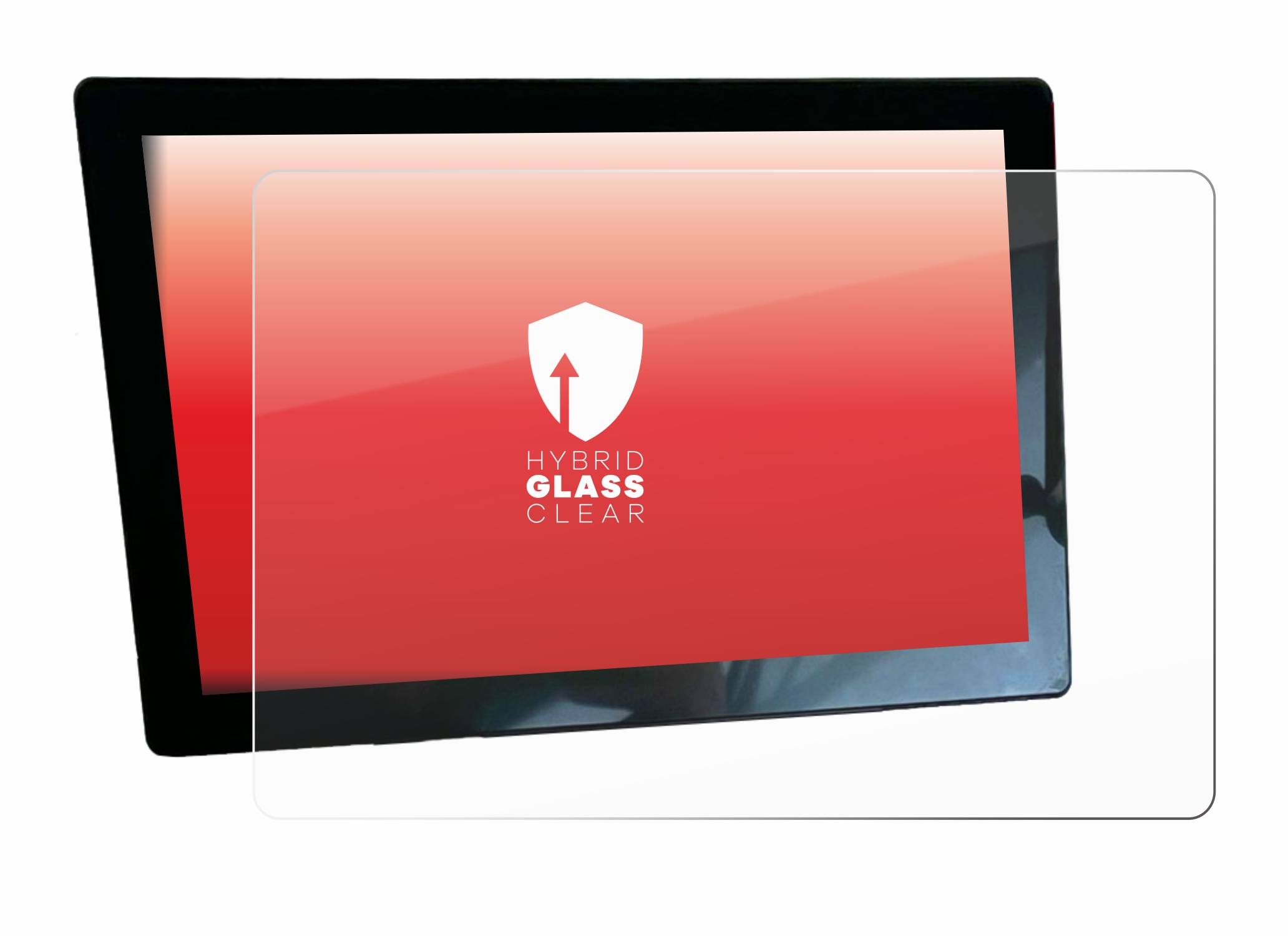 upscreen Hybrid Glas Schutz-Folie für John Deere G5 Universal 10.1
