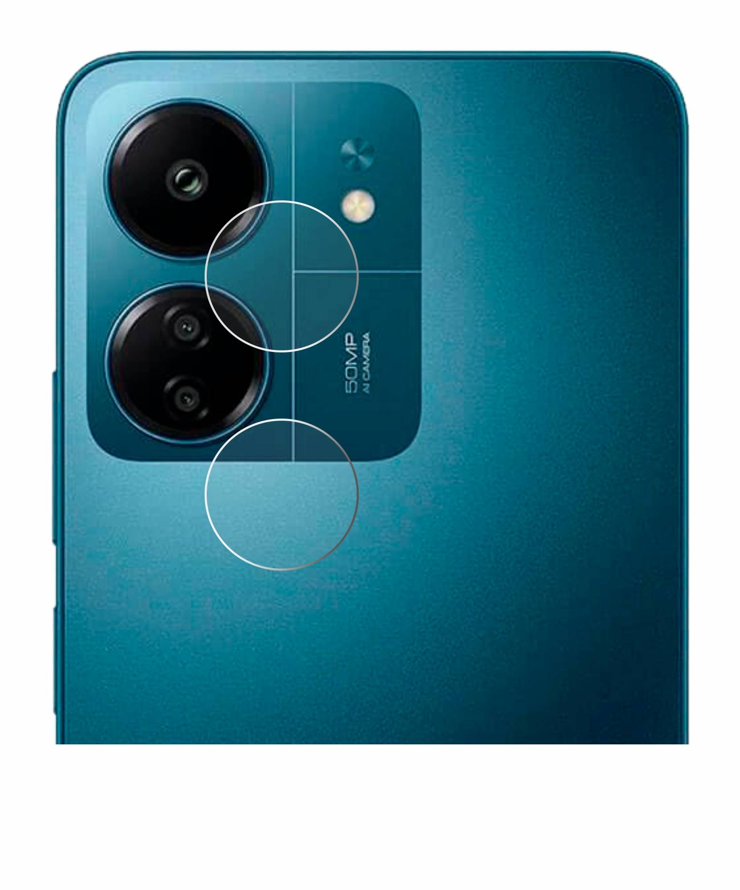 upscreen Scratch Shield Schutzfolie für Xiaomi Redmi 13C (NUR Kameraschutz)