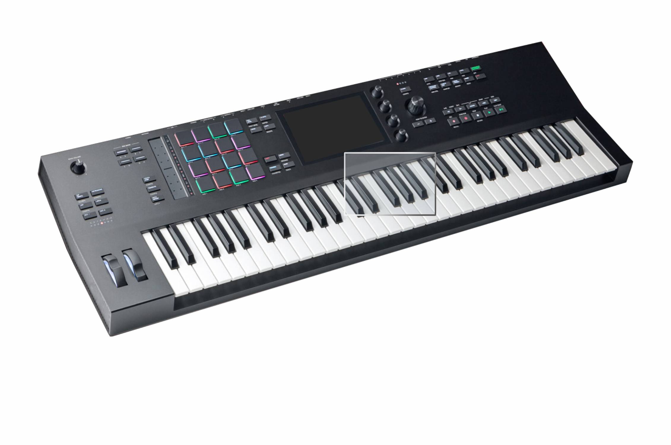 BROTECT AirGlass Flexible Schutz Glas Folie für Akai MPC Key 61 Matt Entspiegelt