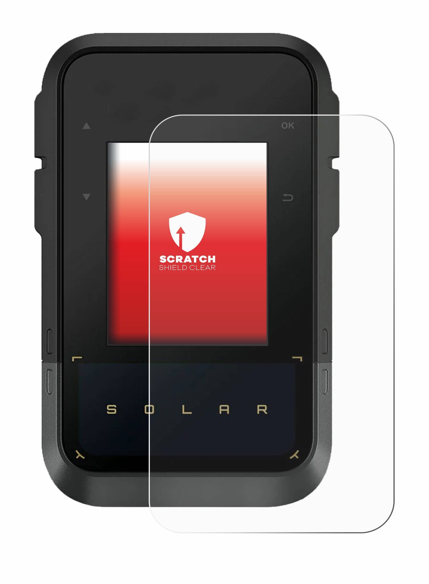upscreen Scratch Shield Schutzfolie für Garmin eTrex Solar