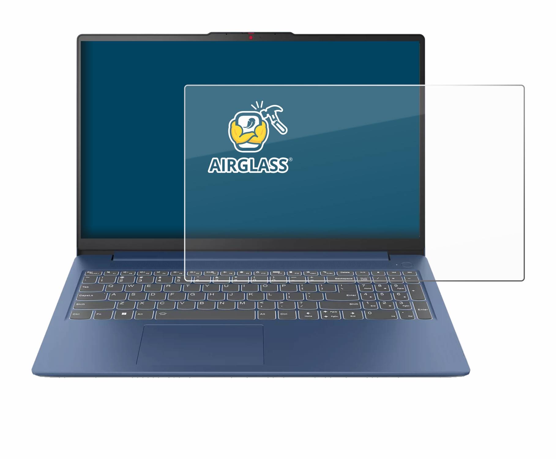 BROTECT AirGlass Glas Schutz-Folie für Lenovo IdeaPad Slim 3 Gen 8 15 - Schutzglas