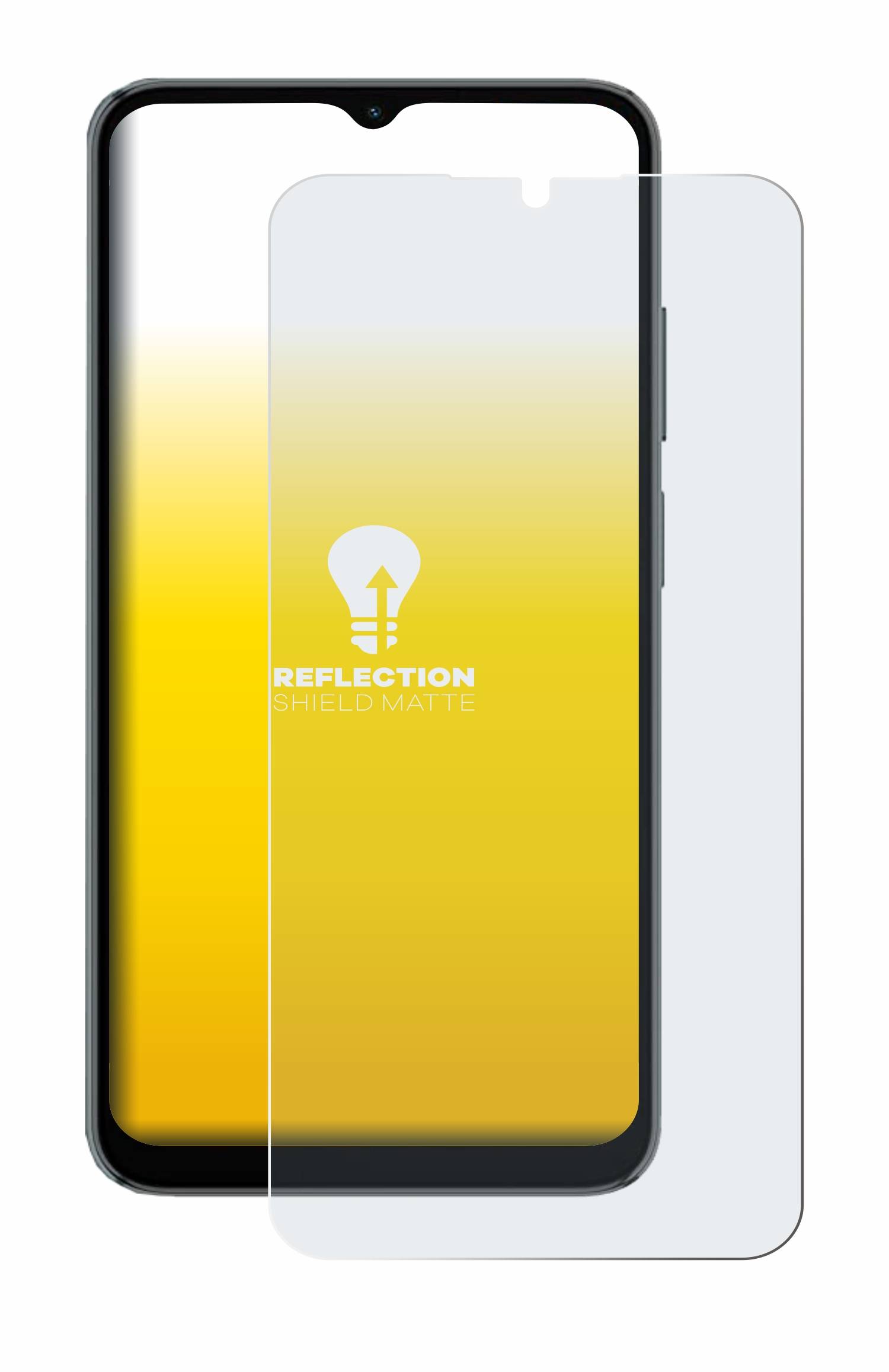 upscreen Reflection Shield Matt Schutzfolie für Blackview A52 Pro