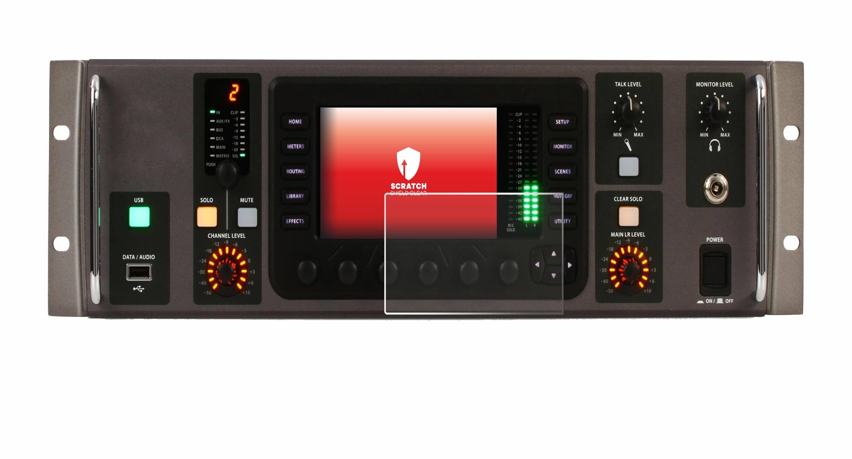 upscreen Scratch Shield Schutzfolie für Behringer X32 Rack
