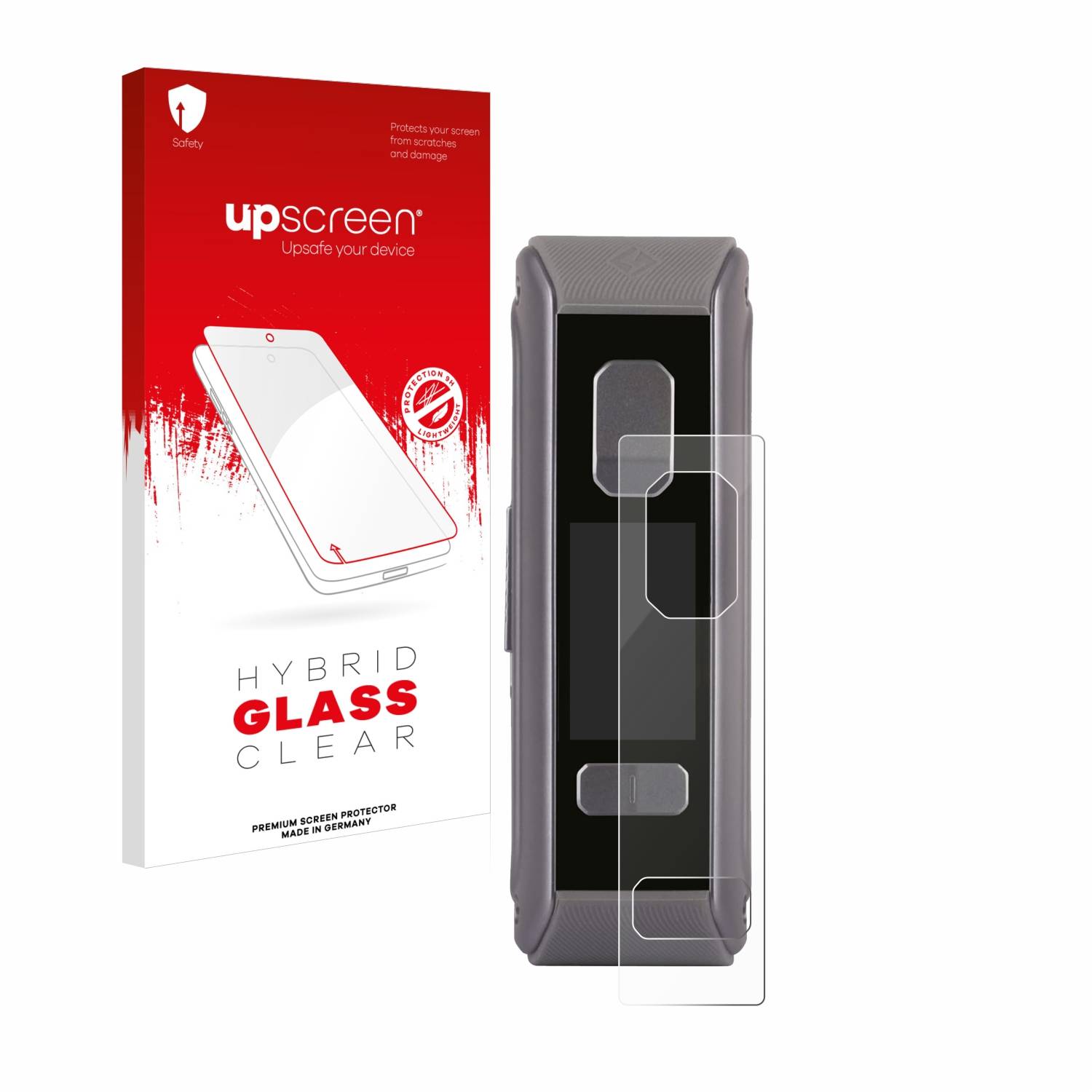 upscreen Hybrid Glas Schutz-Folie für GeekVape Aegis Max2 / Max100