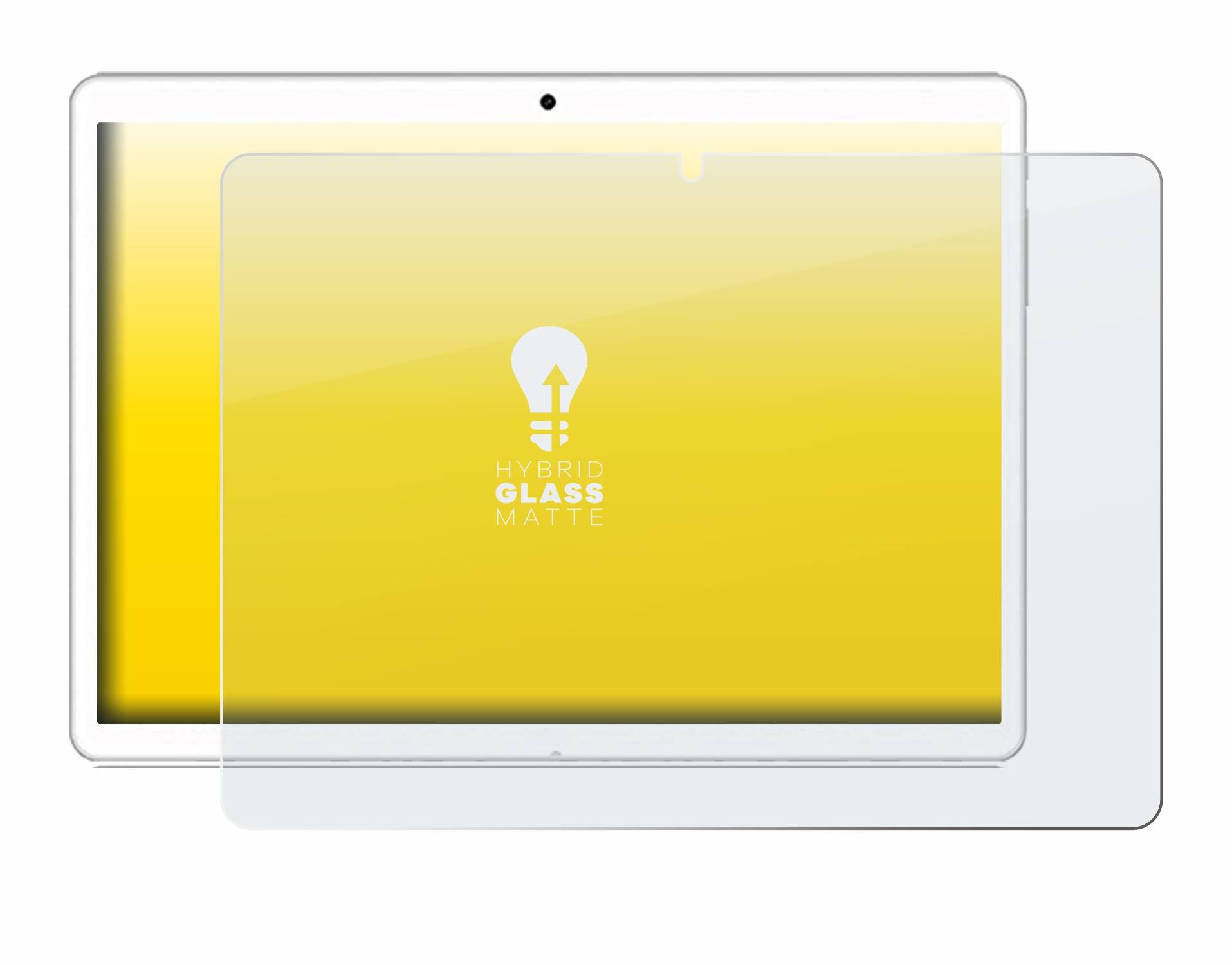 upscreen Flexible Schutz Glas Folie für Goodtel G3 2020 Schutzglas 9H Hybridglas Matt Entspiegelt