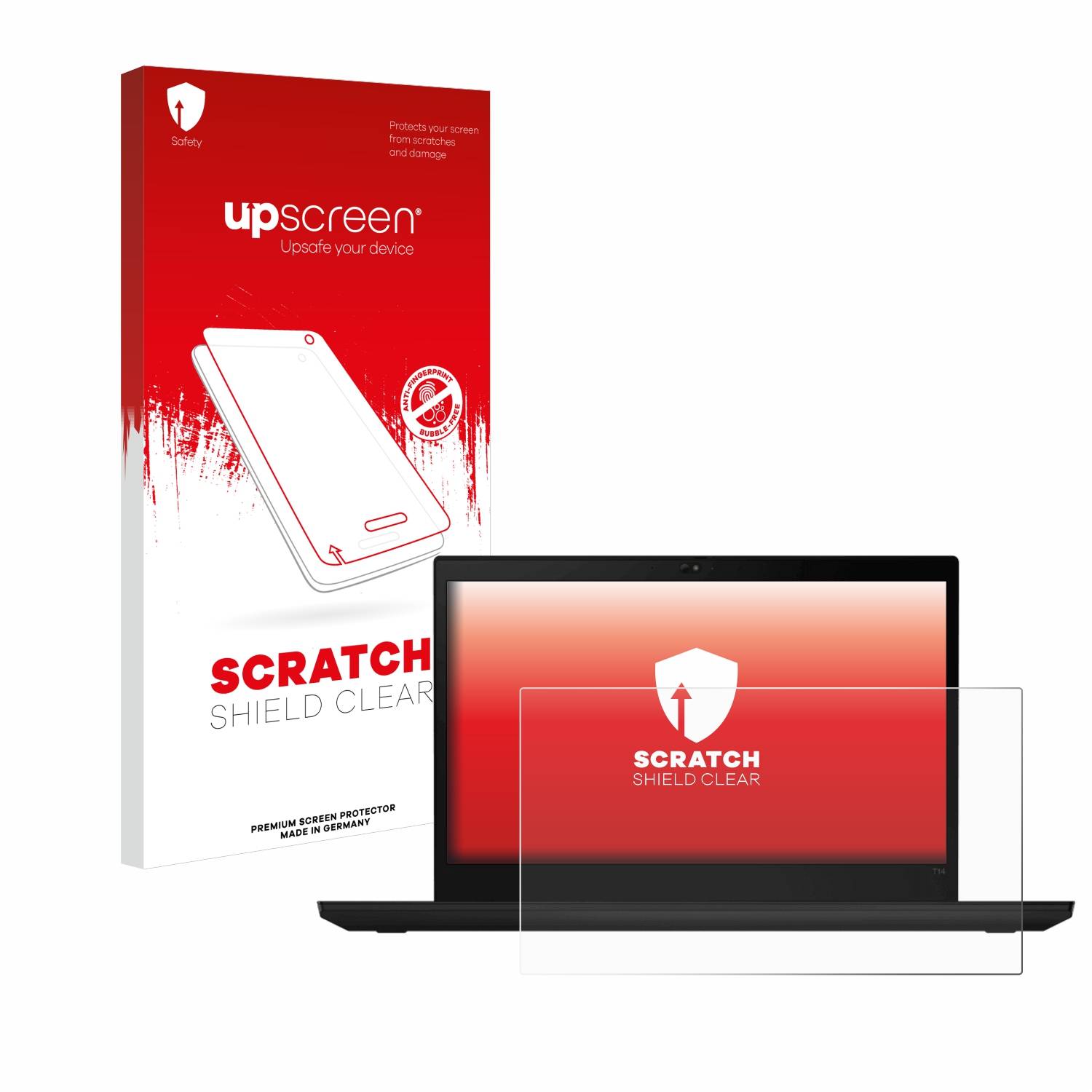 upscreen Scratch Shield Schutzfolie für Lenovo ThinkPad T14 Gen 1