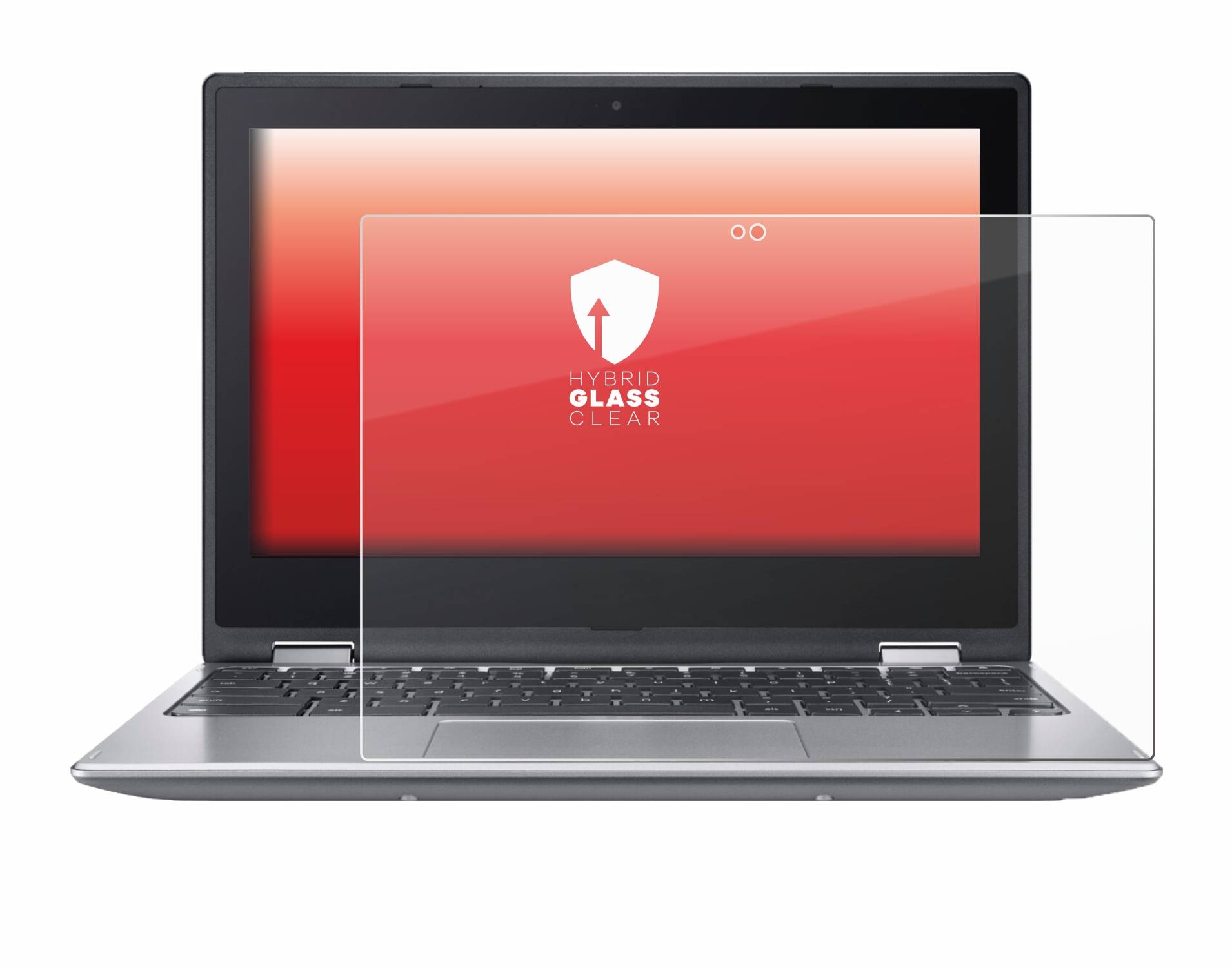 upscreen Hybrid Glas Schutz-Folie für Acer Chromebook Spin 511 R756TN-TCO