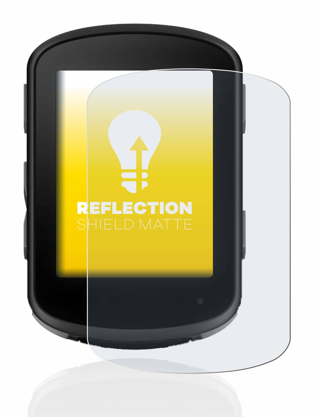 upscreen Schutzfolie für Garmin Edge 540 / Edge 840 Folie Matt Entspiegelt Anti-Reflex