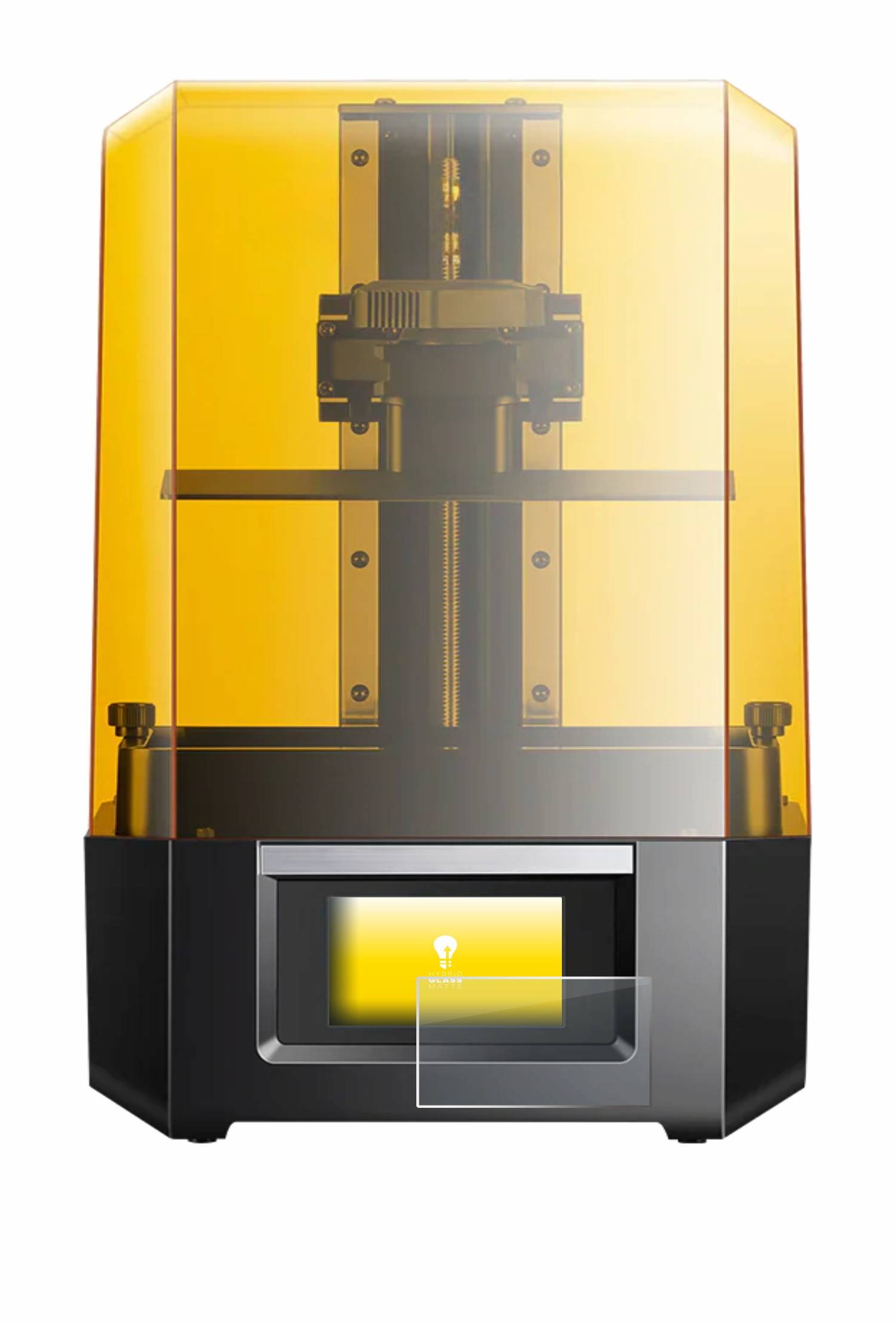 upscreen Hybrid Glas Matt Schutz-Folie für Anycubic Photon Mono M5s