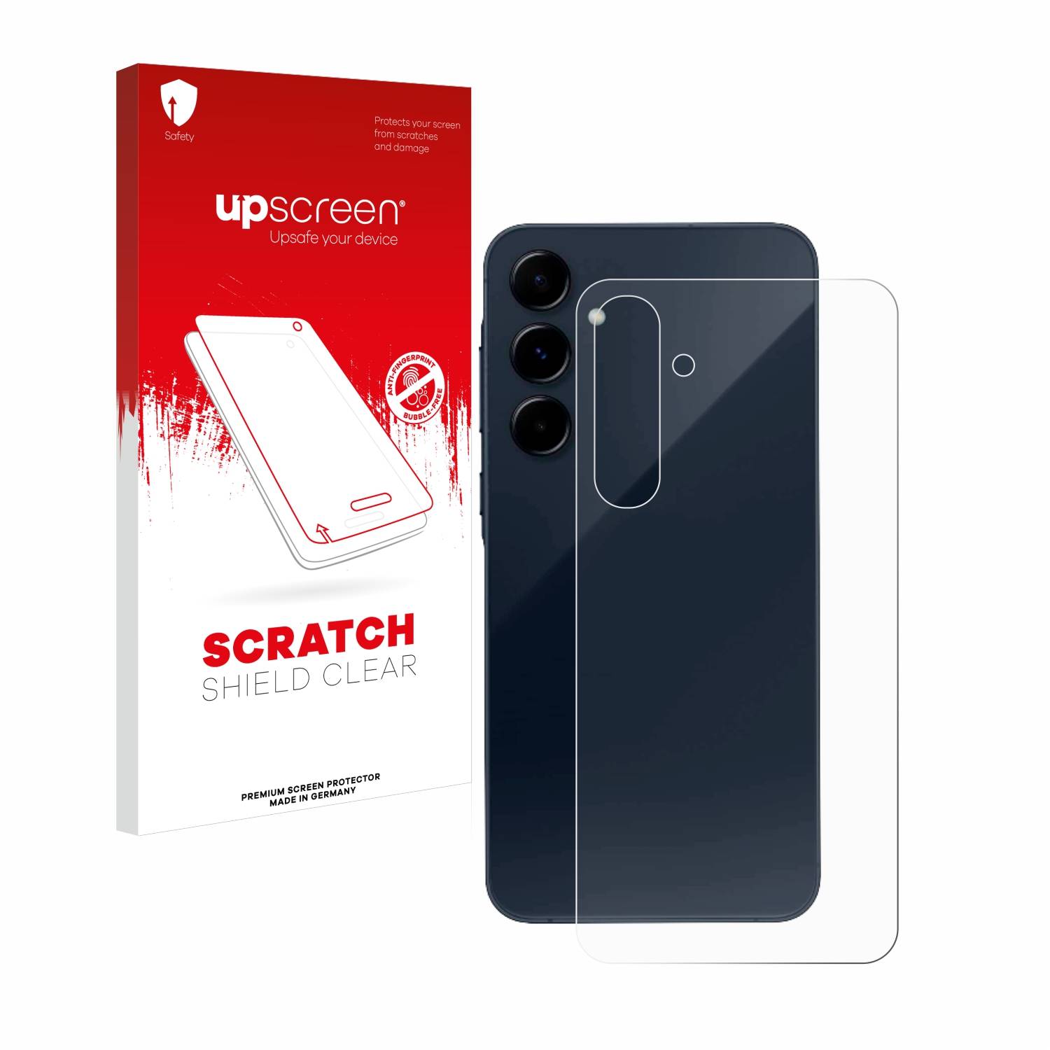 upscreen Scratch Shield Schutzfolie für Samsung Galaxy A55 5G (Rückseite)