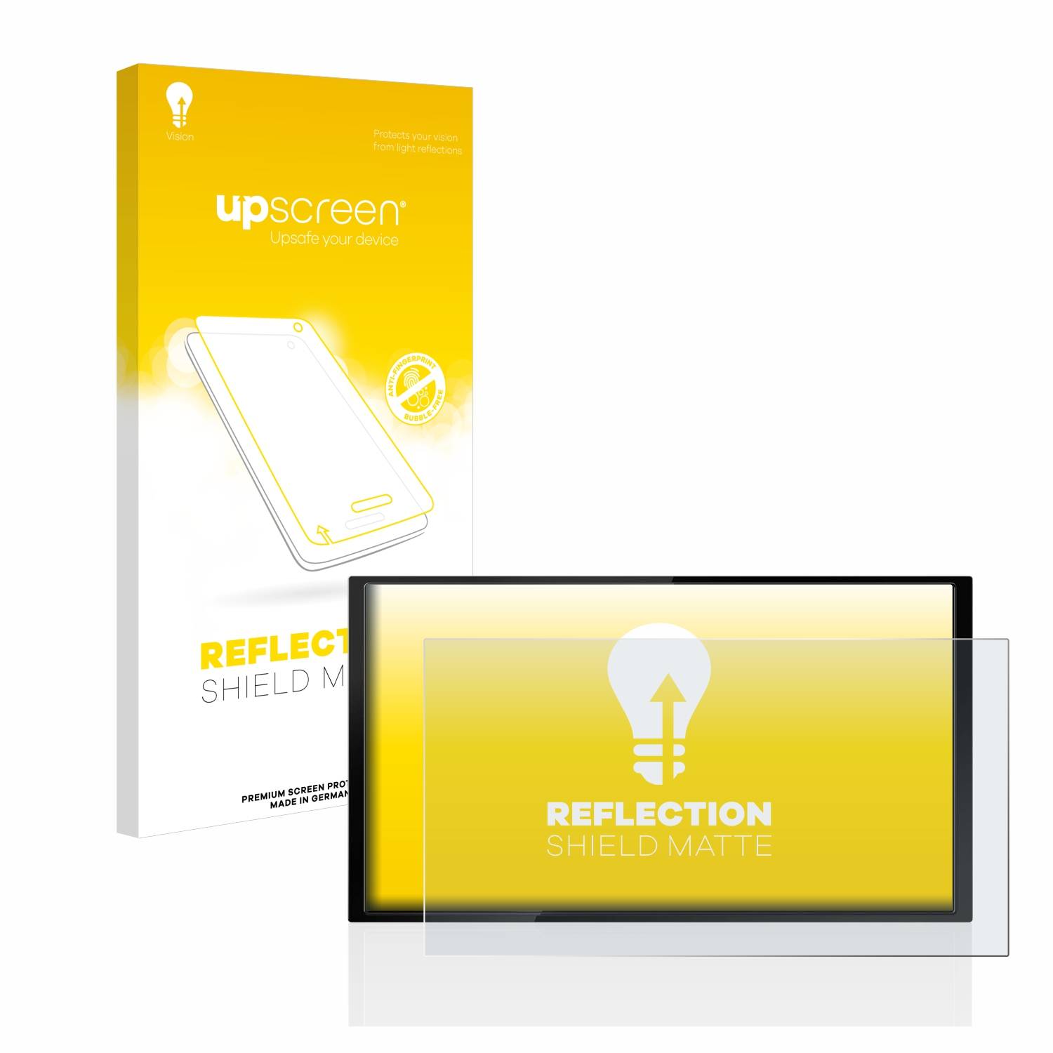 upscreen Schutzfolie für Kenwood DMX 7722DABS Folie Matt Entspiegelt Anti-Reflex