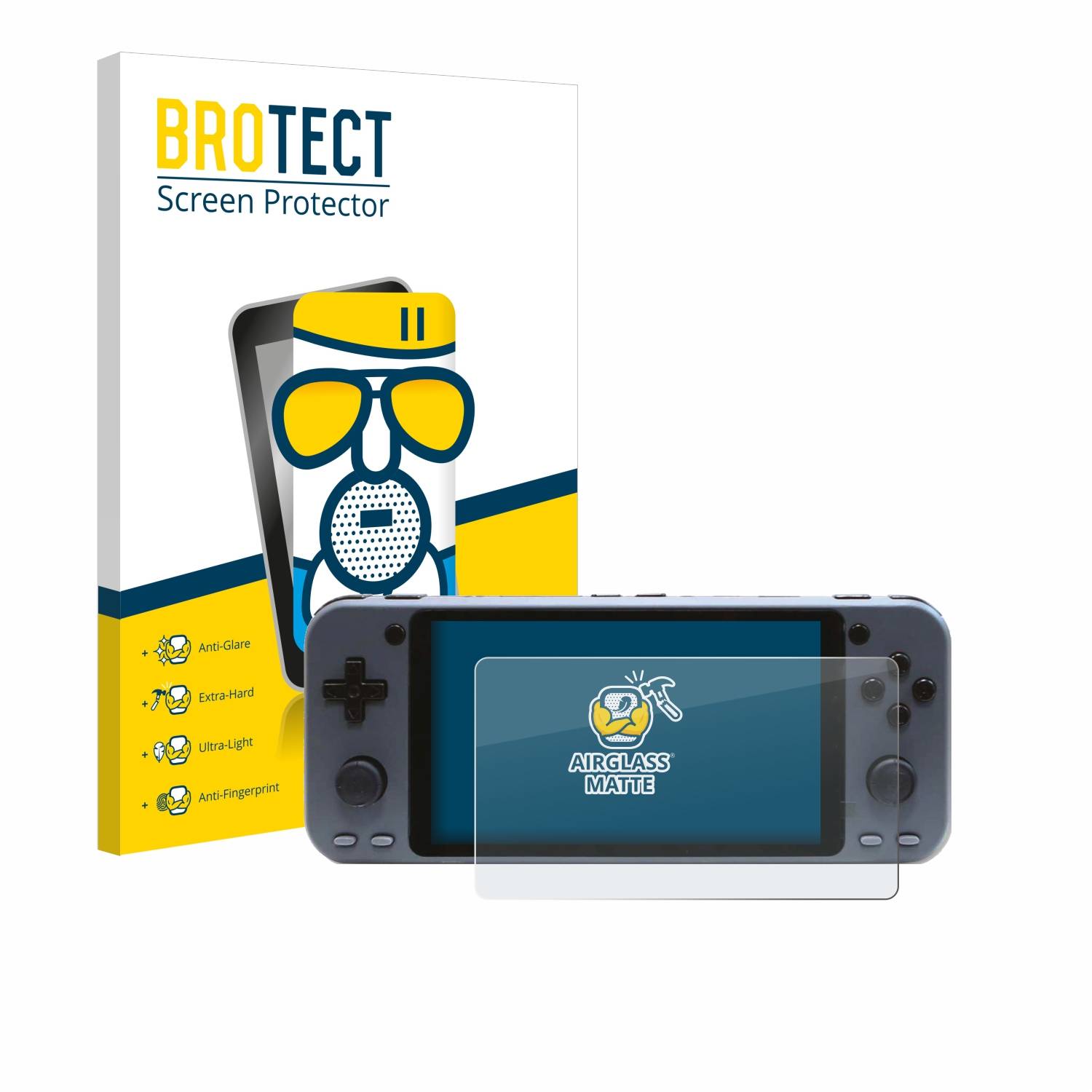 BROTECT AirGlass Matt Glas Schutz Folie für Hardkernel Odroid-Go Ultra