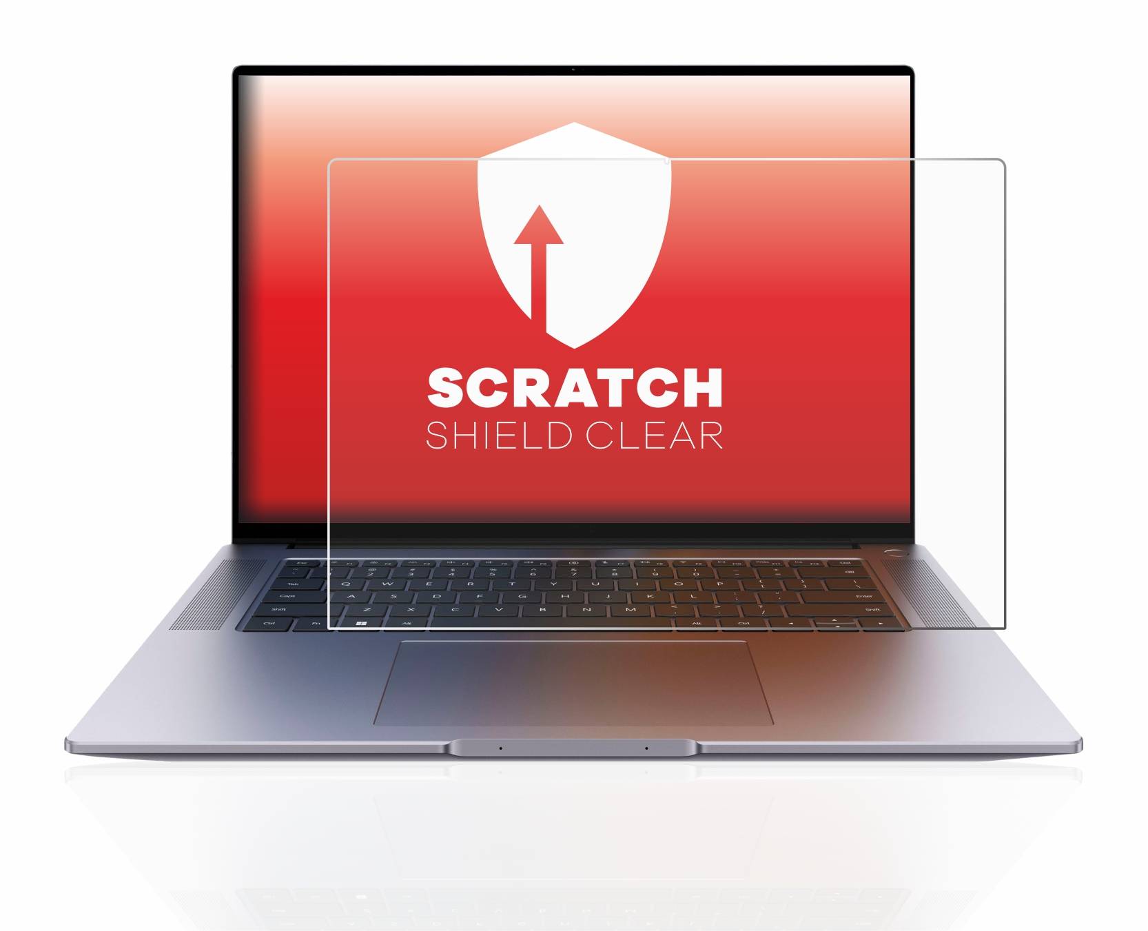 upscreen Scratch Shield Schutzfolie für Huawei MateBook 16s 2023