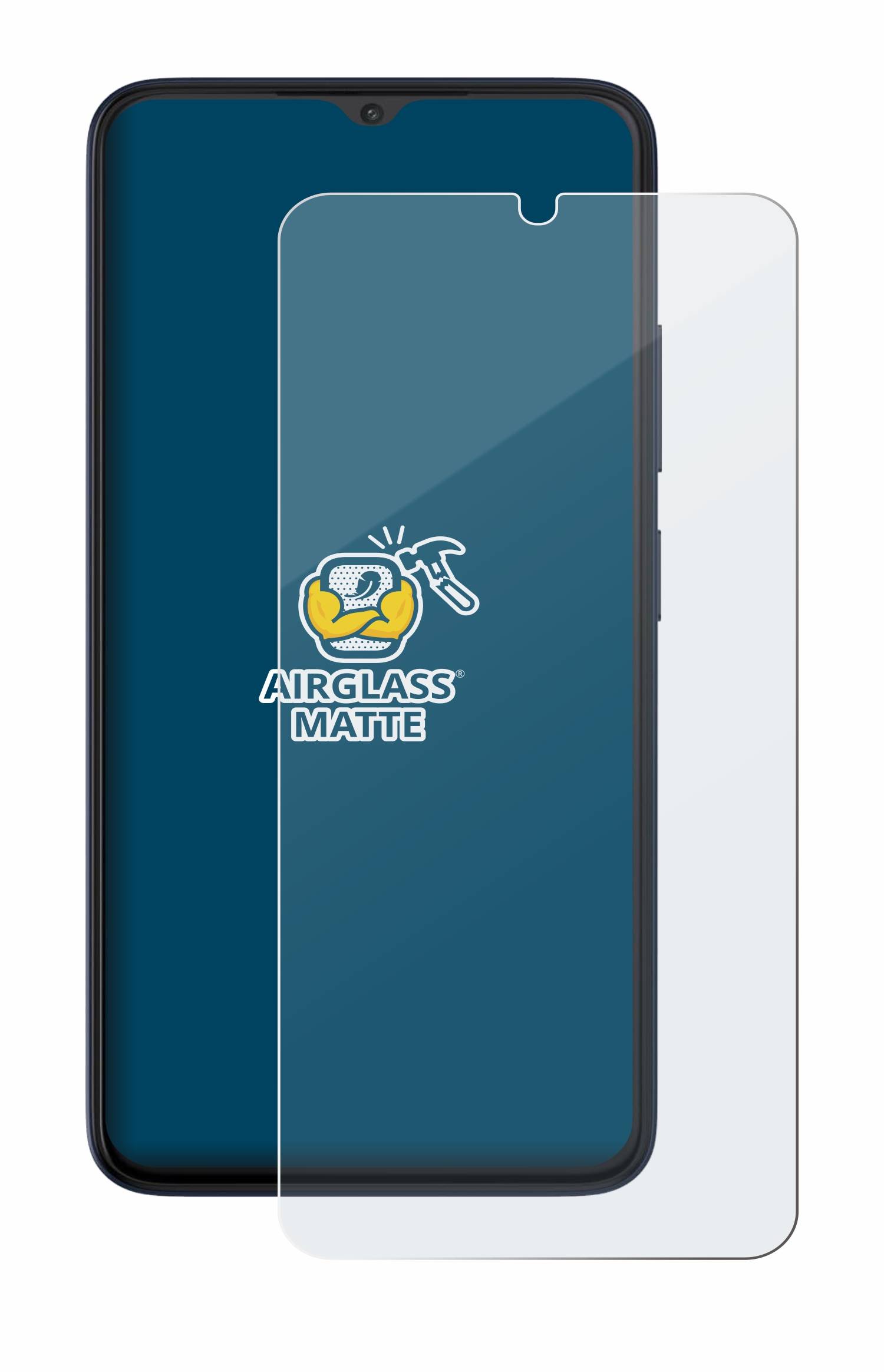 BROTECT AirGlass Matt Glas Schutz Folie für Wiko T20