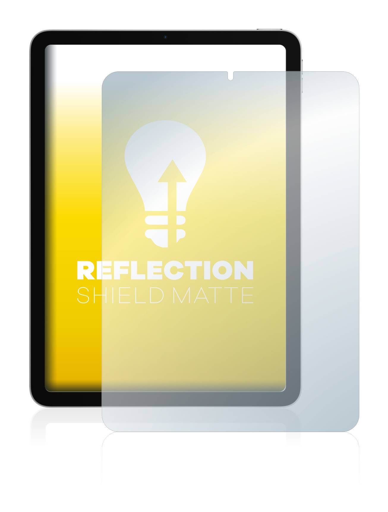 upscreen Reflection Shield Matt Schutzfolie für Apple iPad Air 4 WiFi Cellular 2020 (4. Gen.)