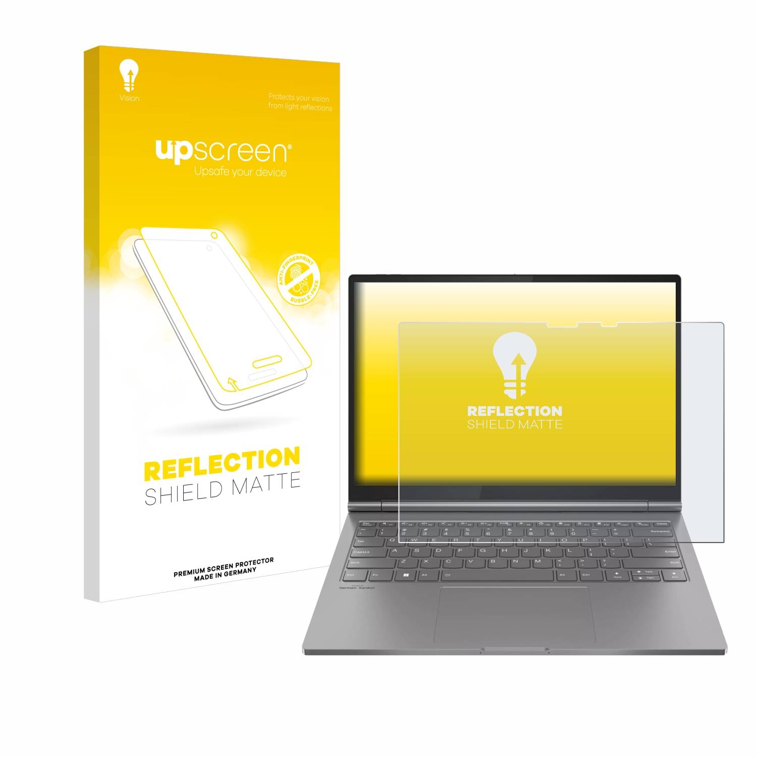 upscreen Reflection Shield Matt Schutzfolie für Lenovo ThinkBook Plus Gen 5 Hybrid