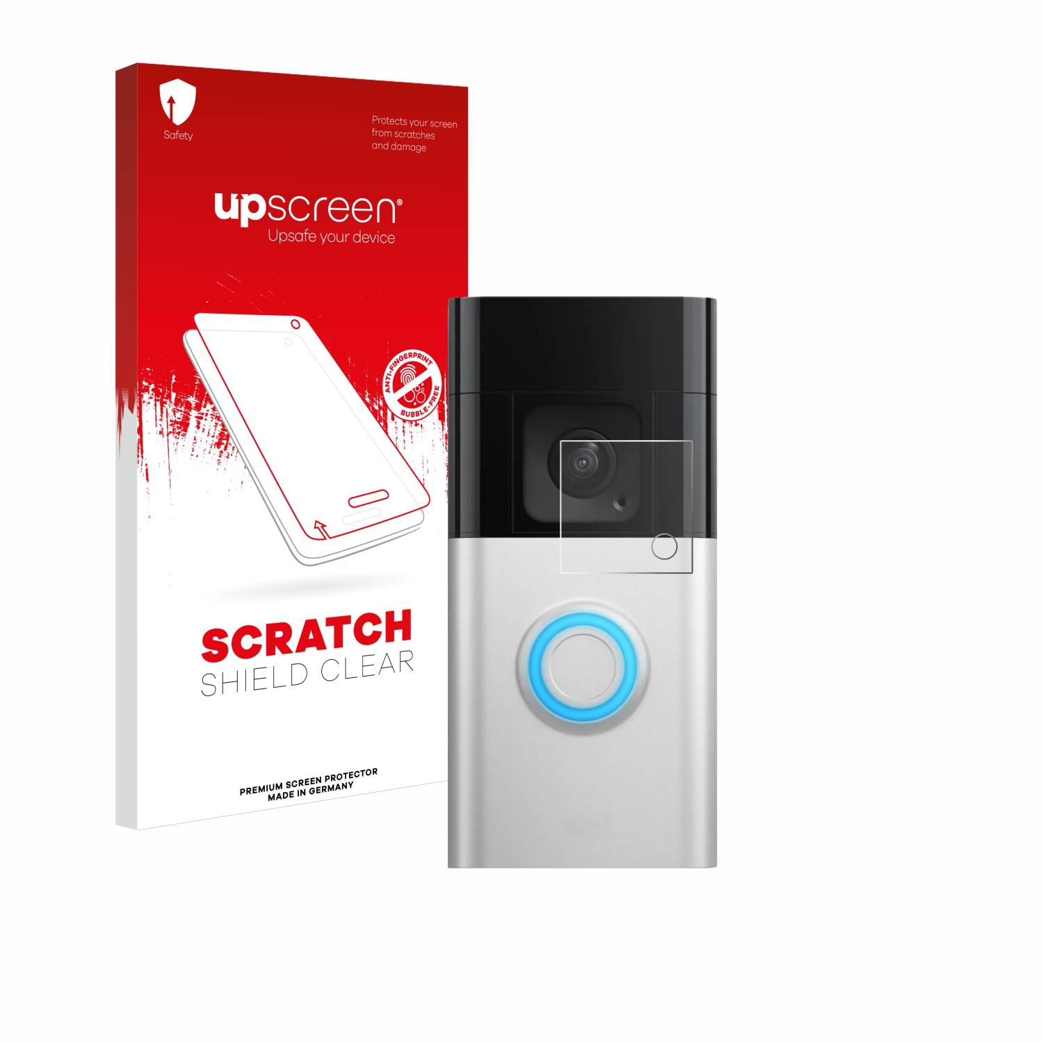 upscreen Scratch Shield Schutzfolie für Ring Video Doorbell Plus