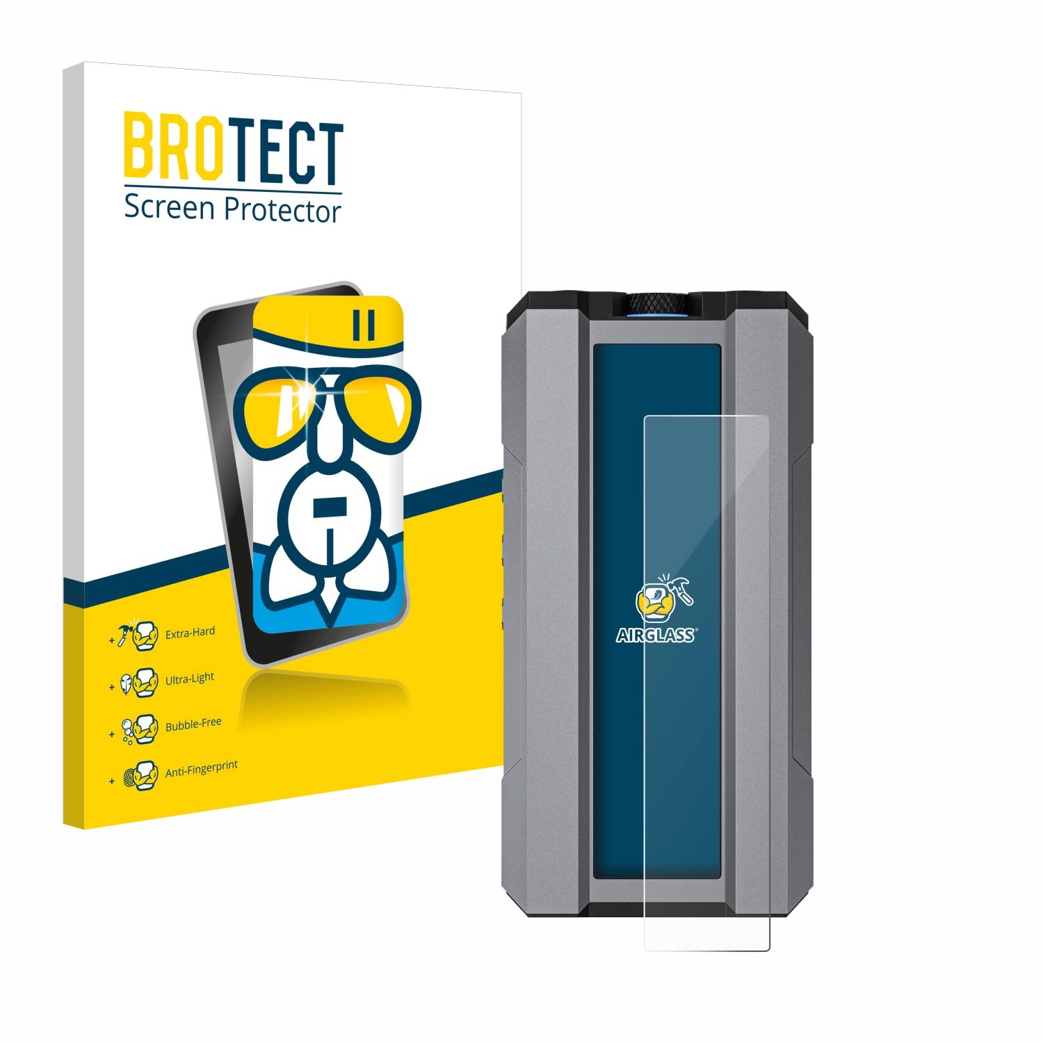 BROTECT AirGlass Glas Schutz-Folie für FiiO Q15 - Schutzglas