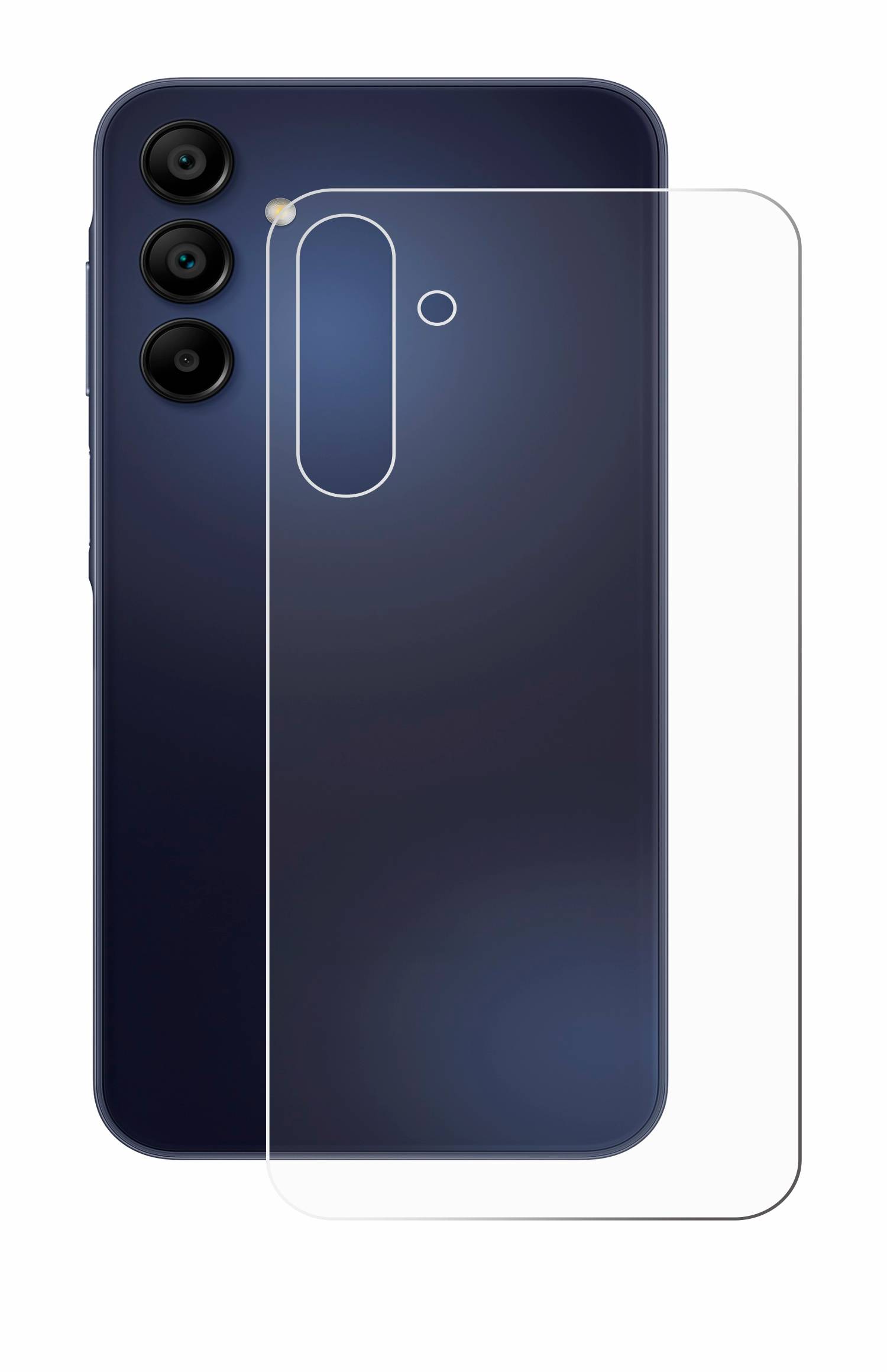 upscreen Bacteria Shield Schutzfolie für Samsung Galaxy A15 5G (Rückseite) - Antibakteriell