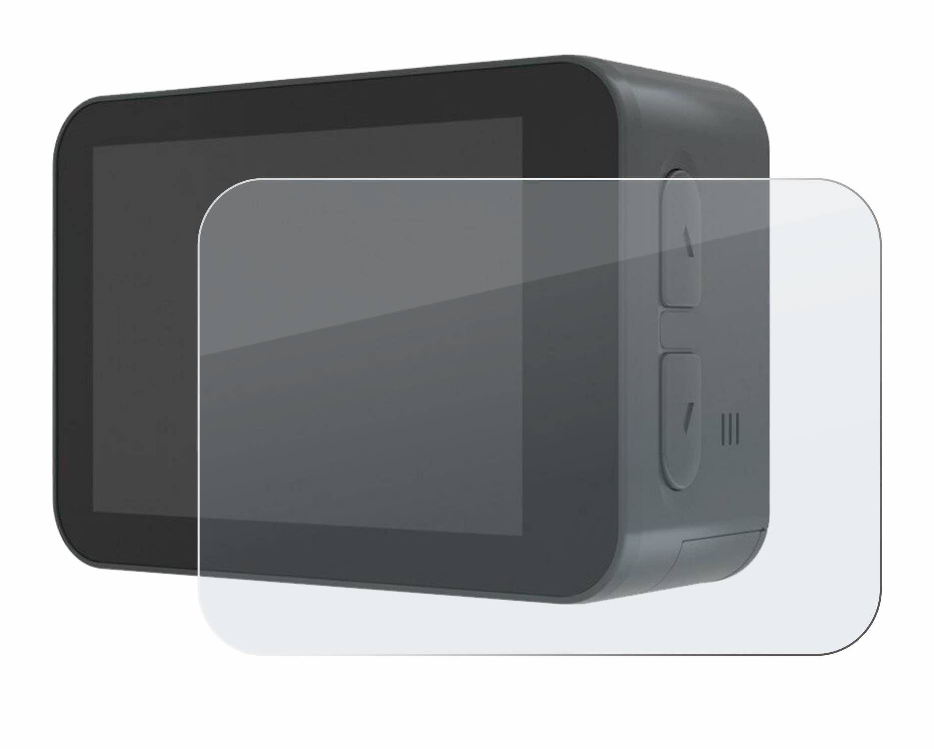 upscreen Flexible Schutz Glas Folie für Akaso V50X Schutzglas 9H Hybridglas Matt Entspiegelt