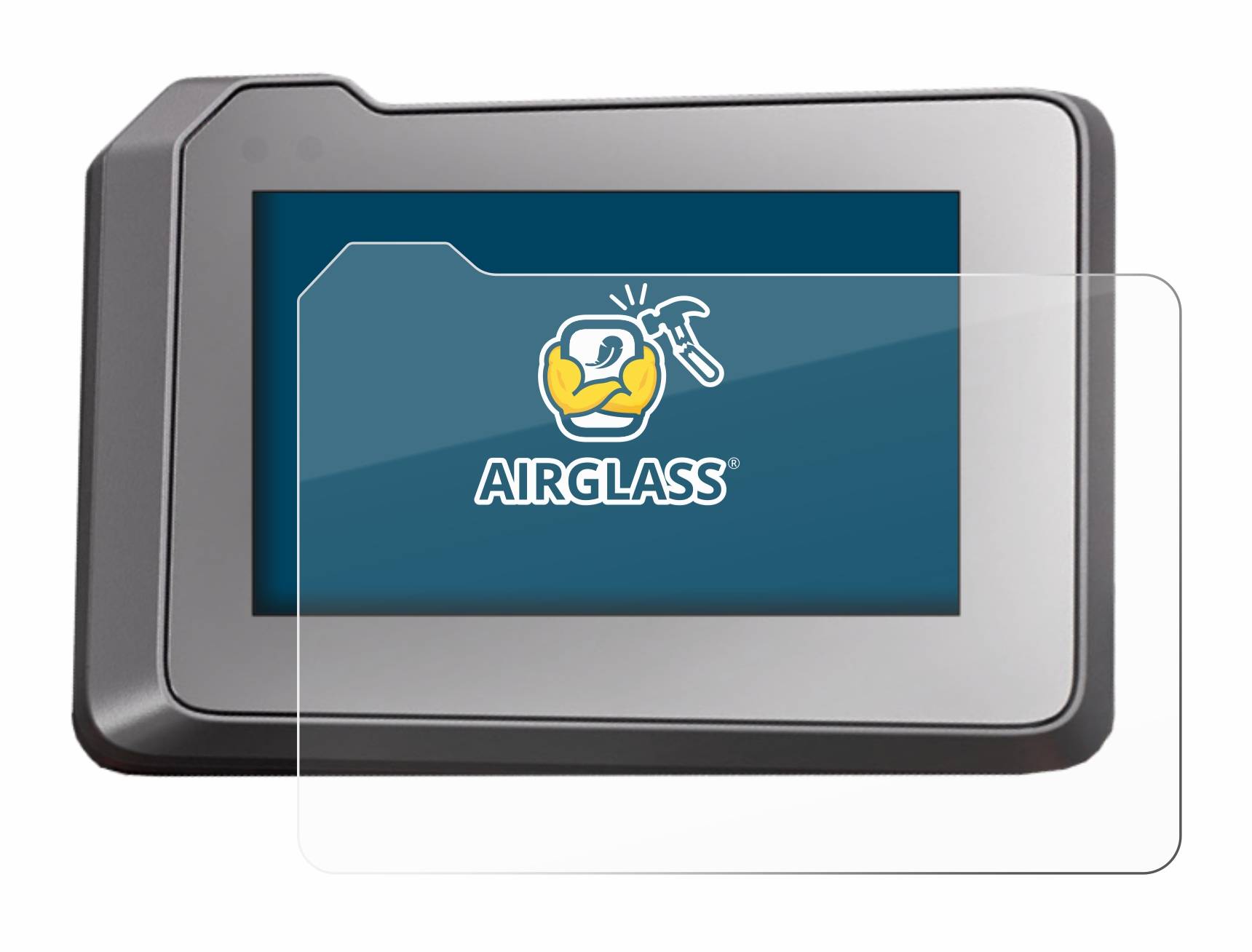 BROTECT AirGlass Glas Panzer-Folie für KTM 1290 Super Duke R 2022 TFT-Display 7 - Schutzglas