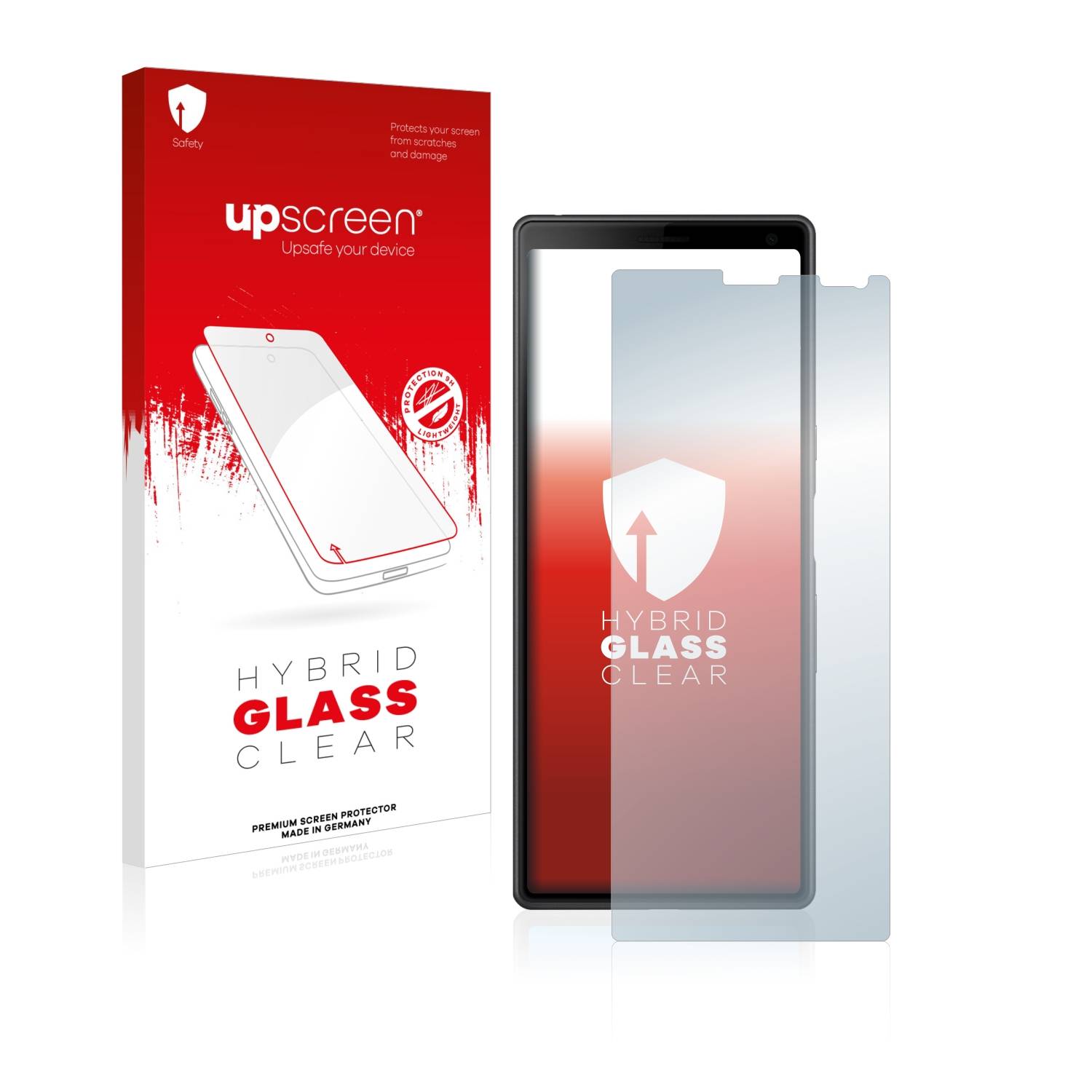 upscreen Hybrid Glas Panzer-Folie für Sony Xperia 10