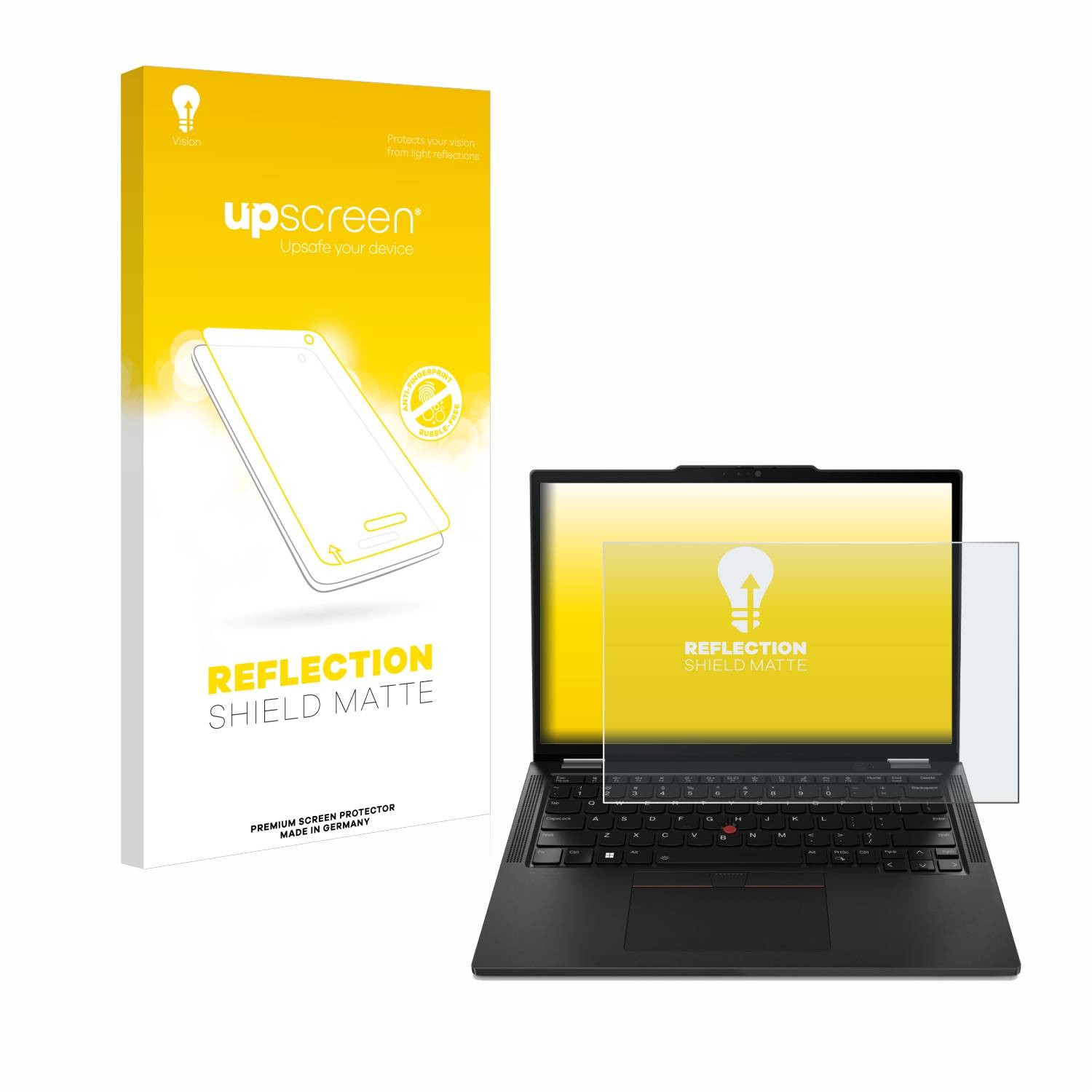 upscreen Reflection Shield Matt Schutzfolie für Lenovo ThinkPad X13 Gen 4