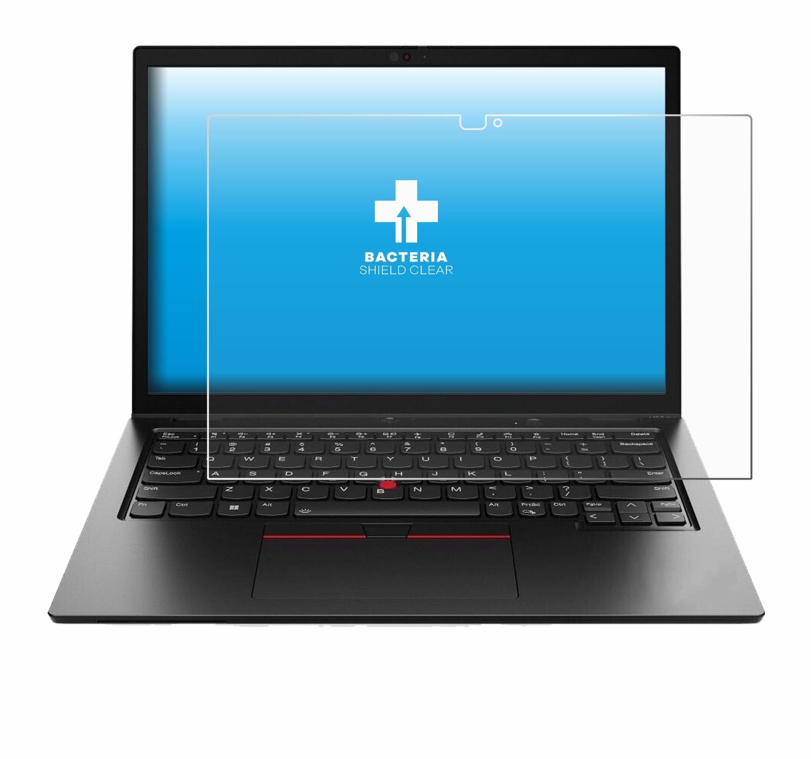 upscreen Bacteria Shield Schutzfolie für Lenovo ThinkPad L13 2-in-1 Gen 5 - Antibakteriell