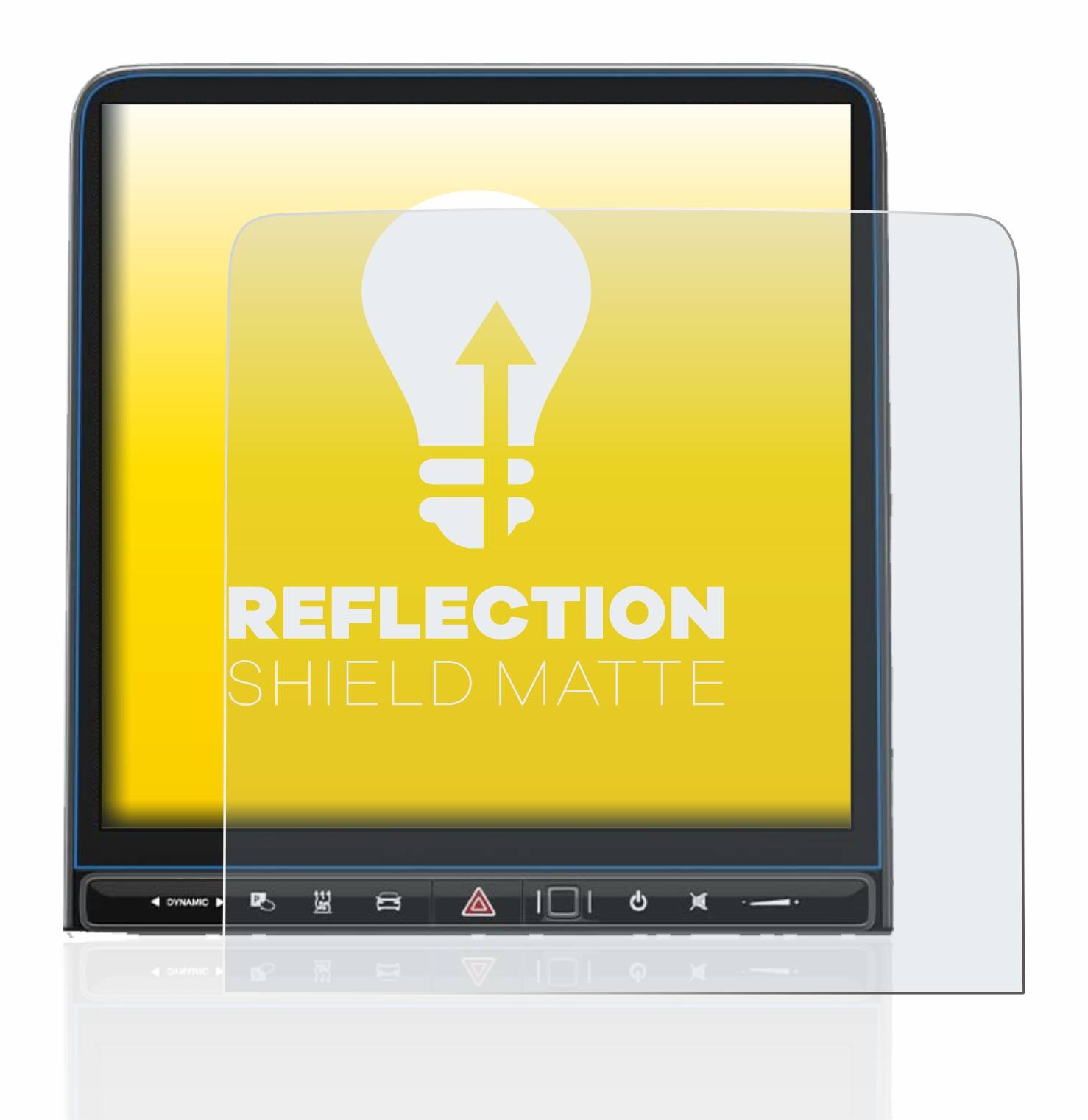 upscreen Reflection Shield Matt Schutzfolie für Mercedes-Benz EQS 2022-2023