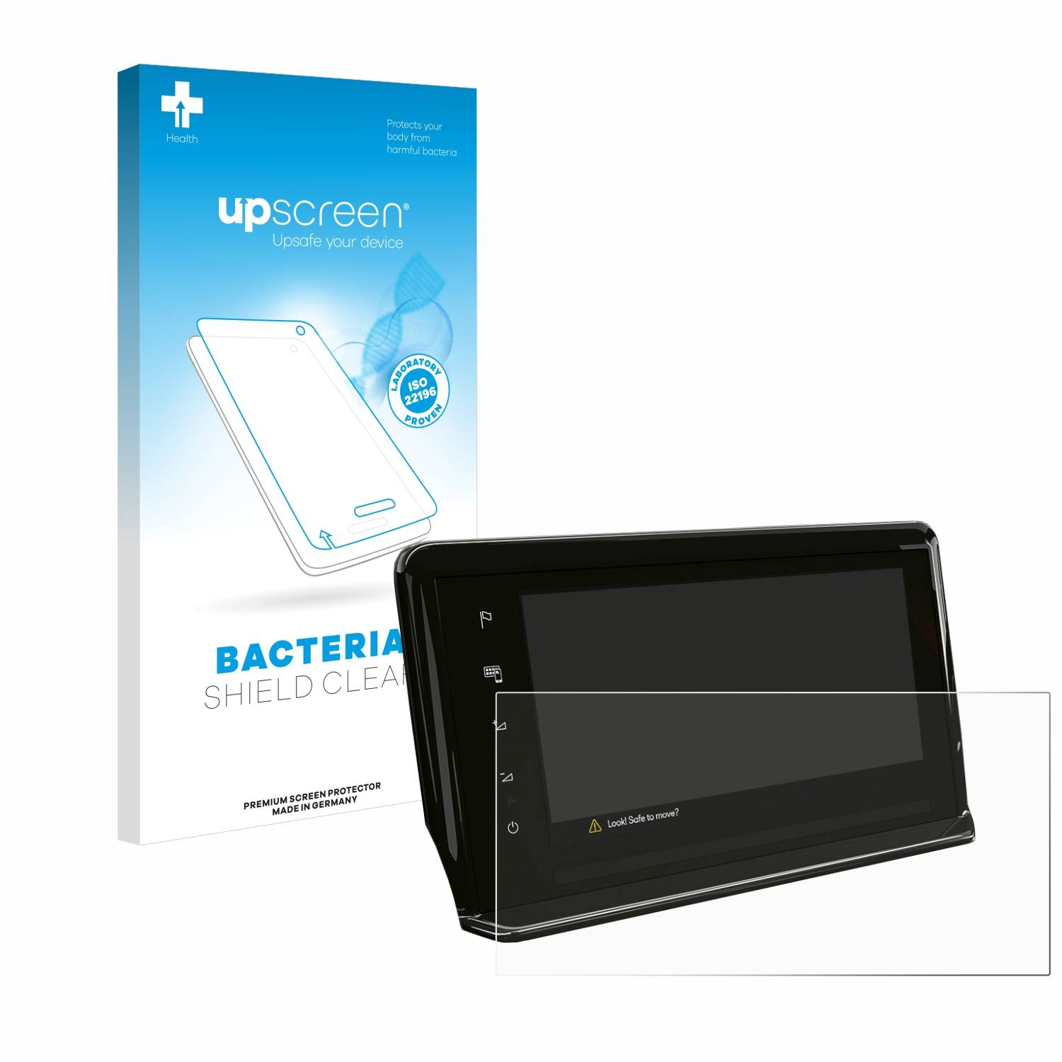 upscreen Bacteria Shield Schutzfolie für Seat Ibiza FR 9.2 2024 - Antibakteriell