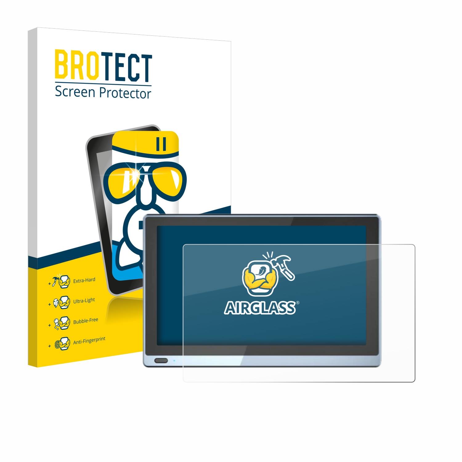 BROTECT AirGlass Flexible Schutz Glas Folie für Higole Gole 1 Pro Klar Transparent
