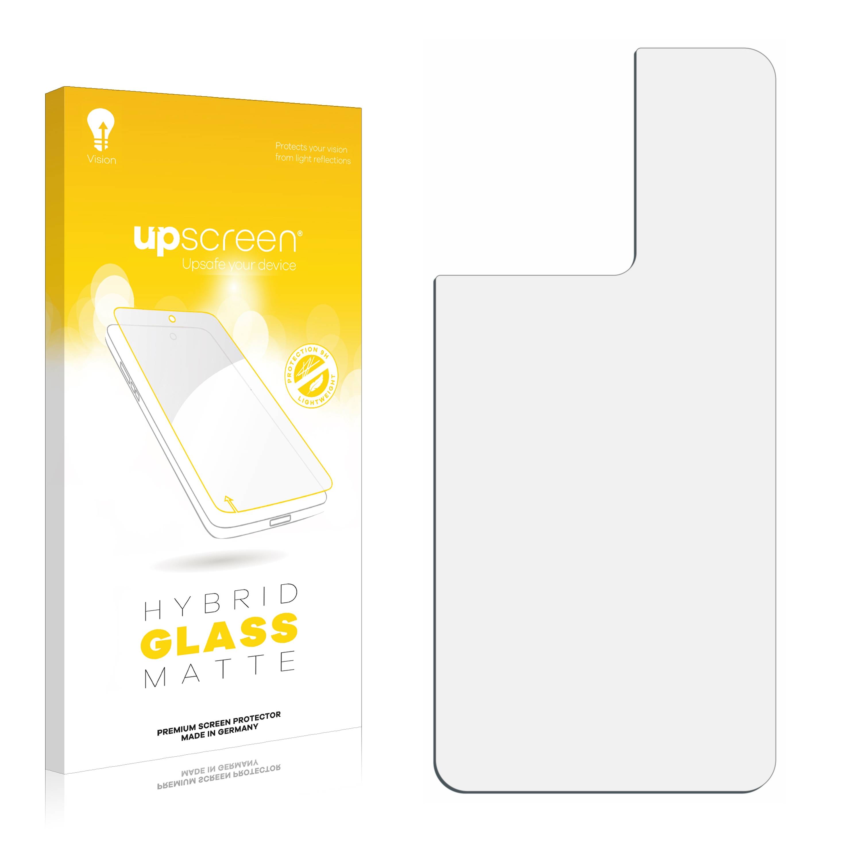 upscreen Hybrid Glas Matt Schutz-Folie für Xiaomi Redmi 13C (Rückseite)