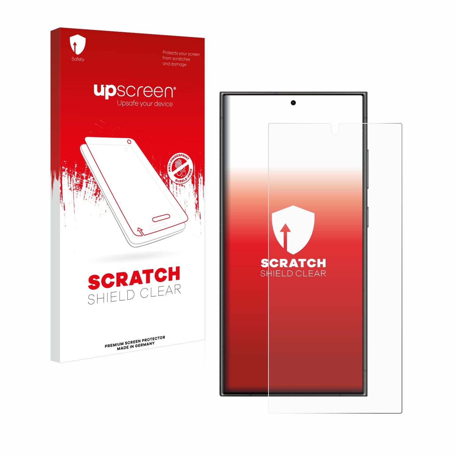 upscreen Scratch Shield Schutzfolie für Samsung Galaxy S24 Ultra (case-friendly)