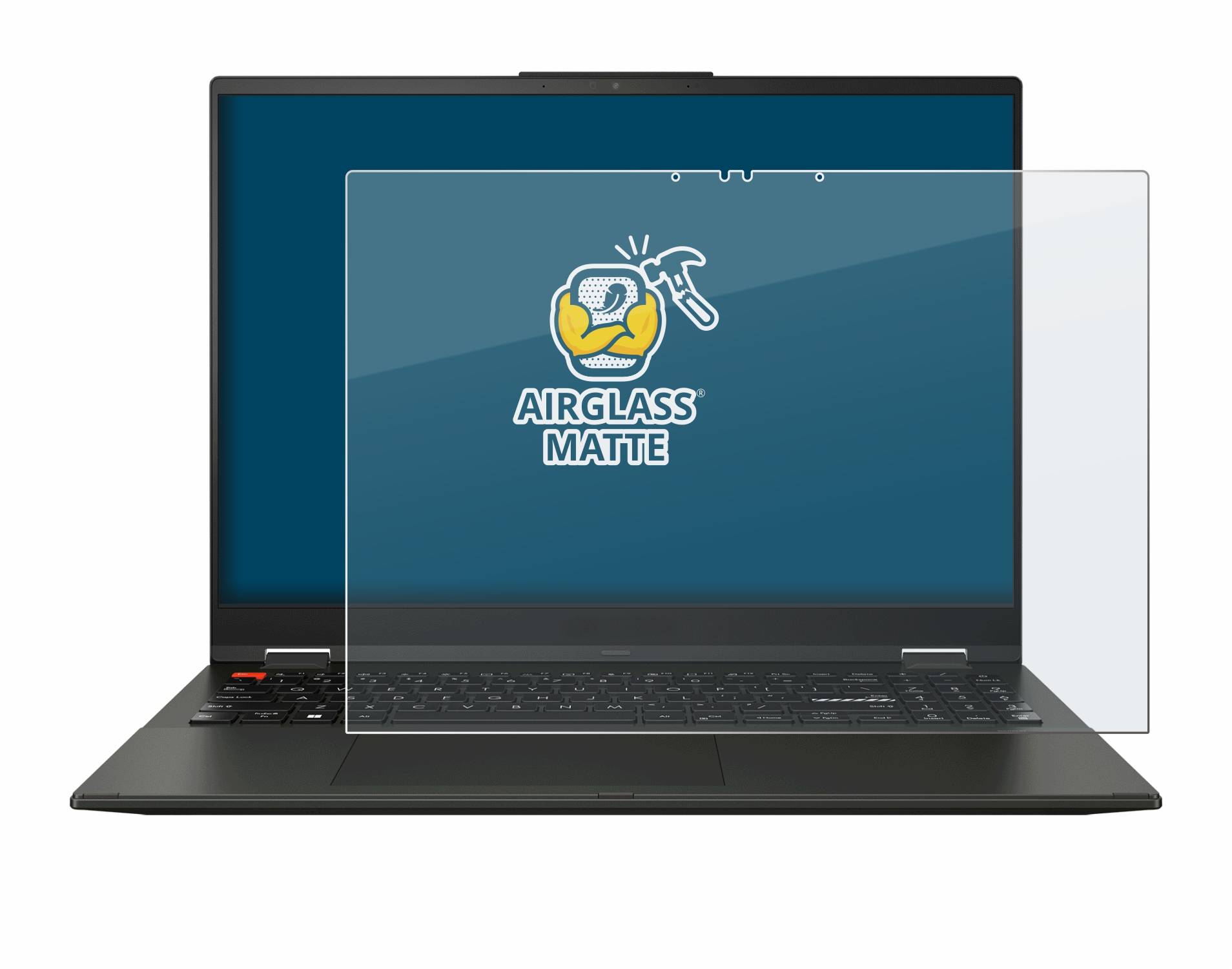 BROTECT AirGlass Matt Glas Schutz Folie für ASUS Vivobook S 16 Flip TN3604