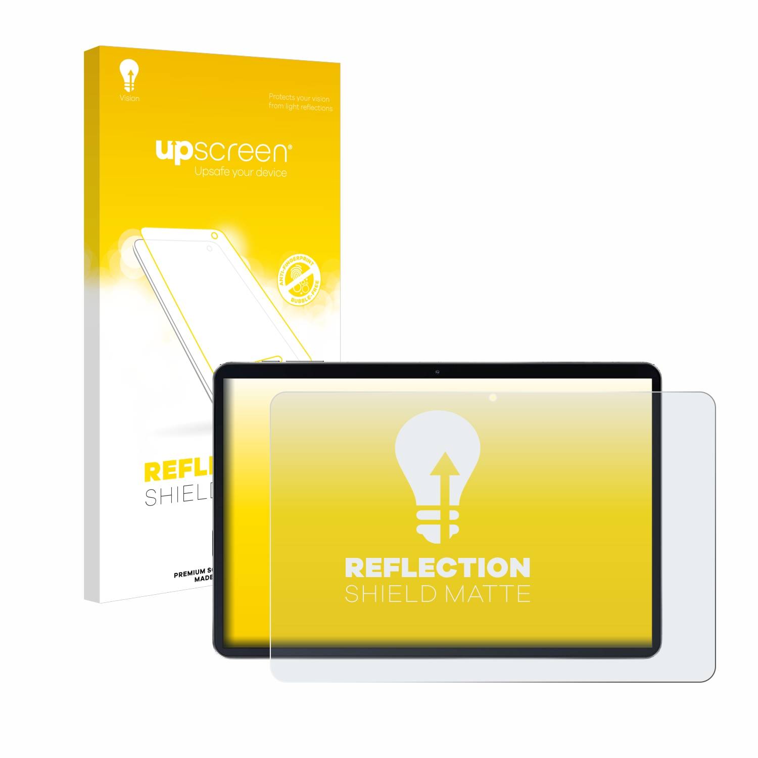 upscreen Schutzfolie für Blackview Oscal Pad 60 Folie Matt Entspiegelt Anti-Reflex