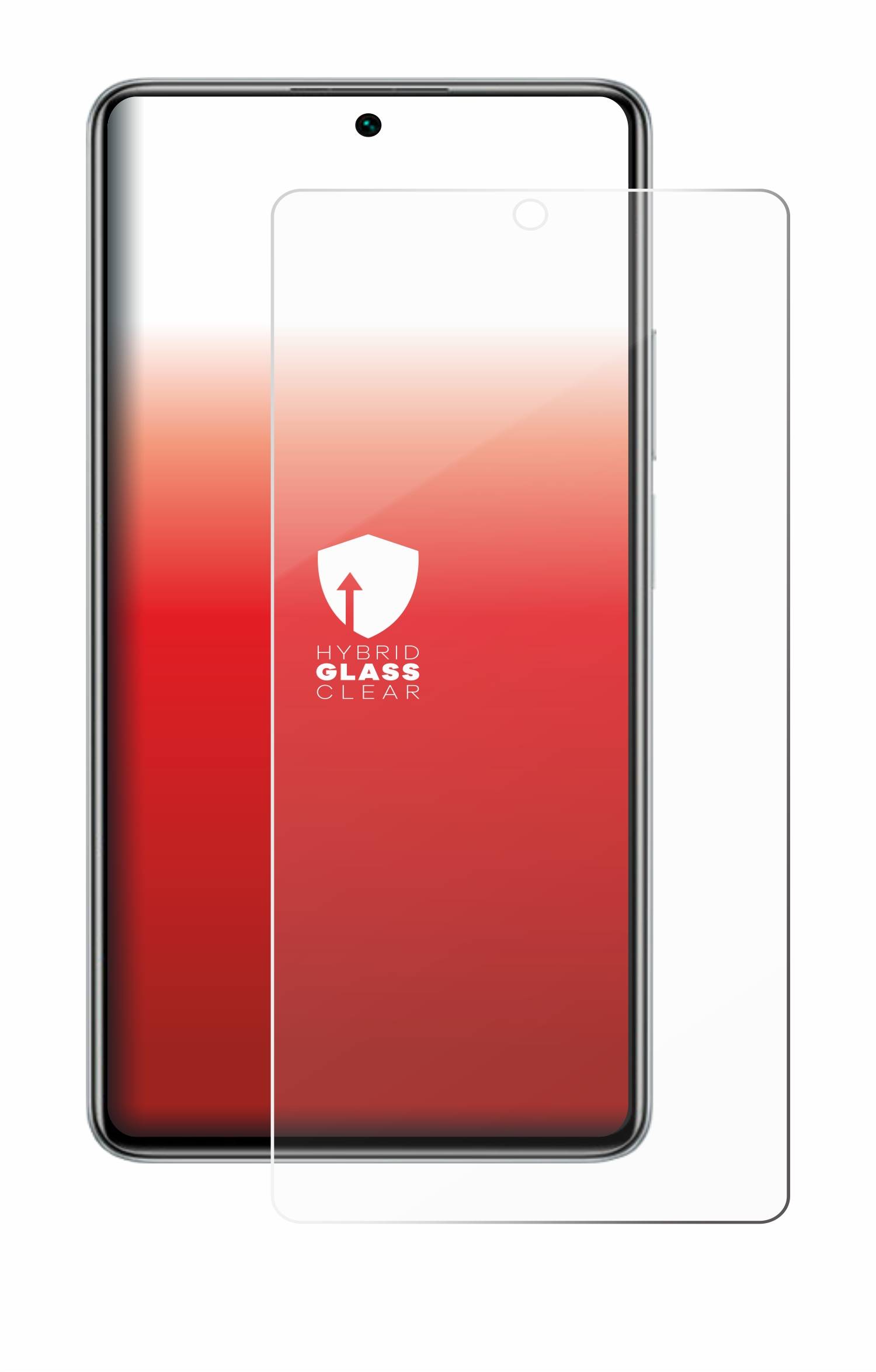 upscreen Hybrid Glas Panzer-Folie für Xiaomi 11T 5G