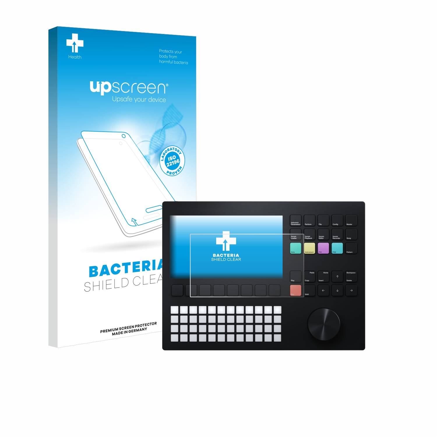 upscreen Bacteria Shield Schutzfolie für Polyend Tracker - Antibakteriell