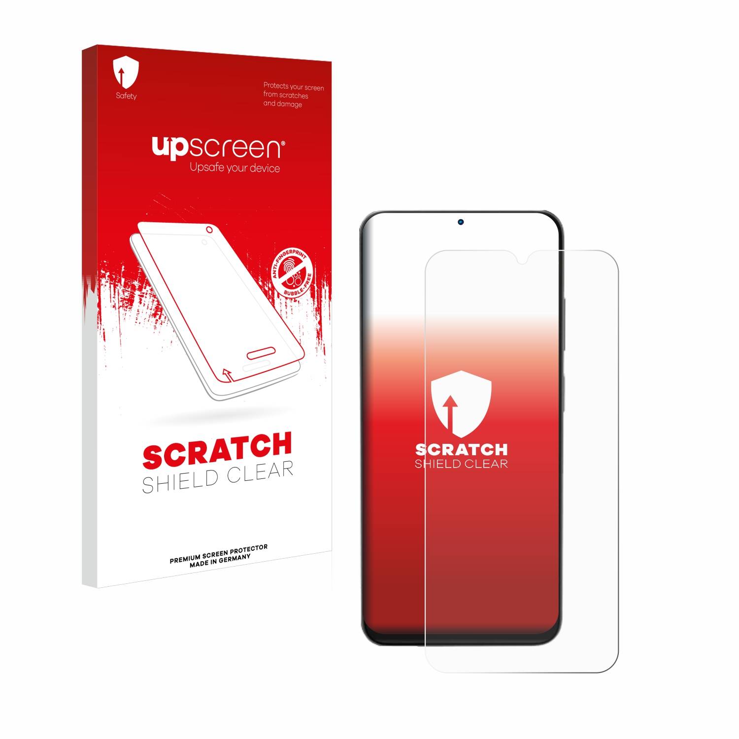 upscreen Schutzfolie für Doogee N55 Pro Kratzschutz Anti-Fingerprint Klar