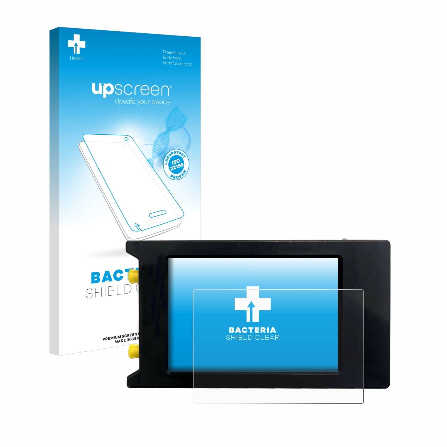 upscreen Bacteria Shield Schutzfolie für LiteVNA 64 - Antibakteriell