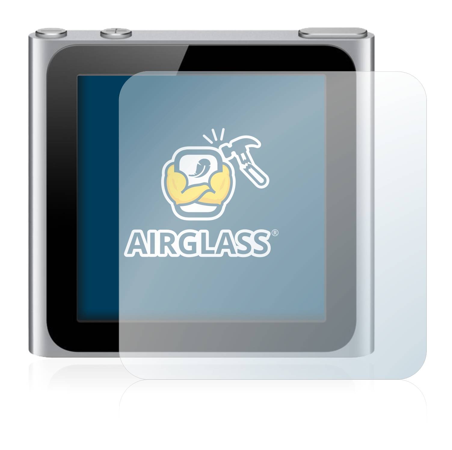 BROTECT AirGlass Glas Schutz-Folie für Apple iPod nano 2010 (6. Gen.) - Schutzglas