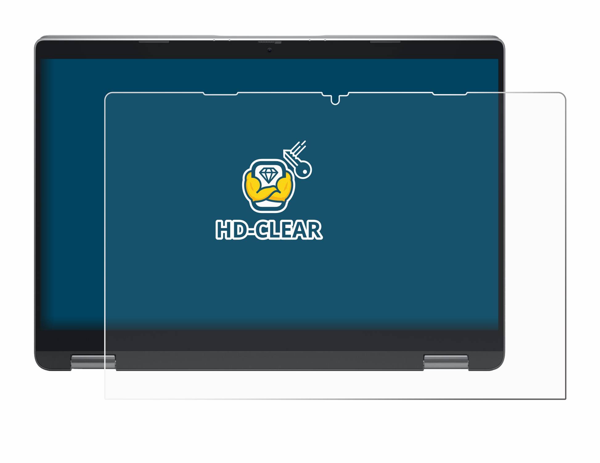 BROTECT Schutzfolie für Dell Latitude 5350 2-in-1 Folie Klar Transparent